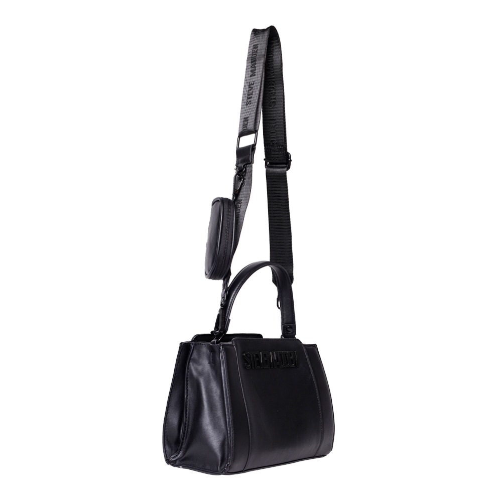 BNIXON BLACK SATCHEL
