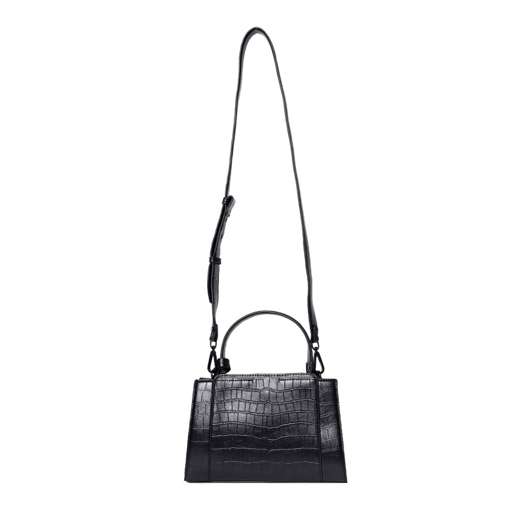 BNIXON-C BLACK SATCHEL