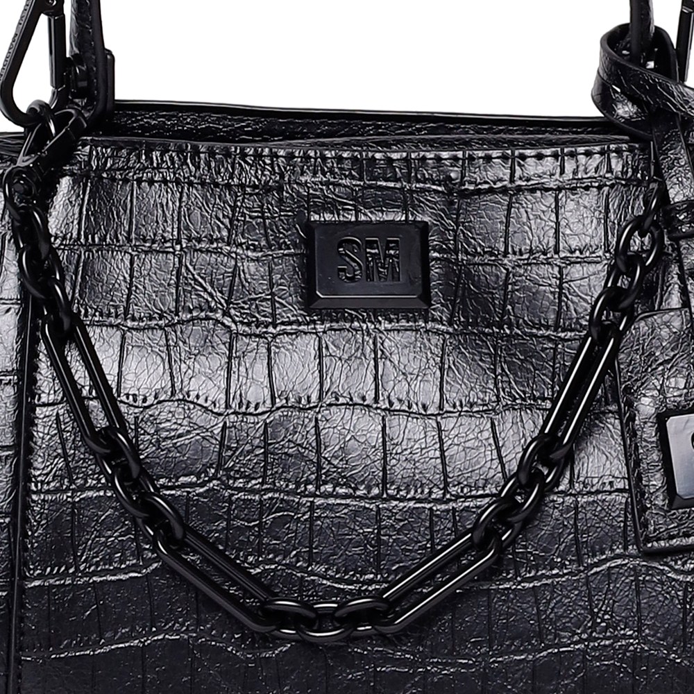 BNIXON-C BLACK SATCHEL