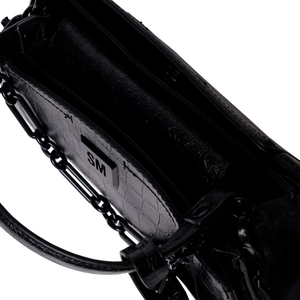 BNIXON-C BLACK SATCHEL