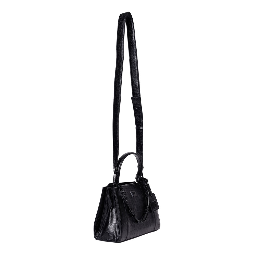 BNIXON-C BLACK SATCHEL