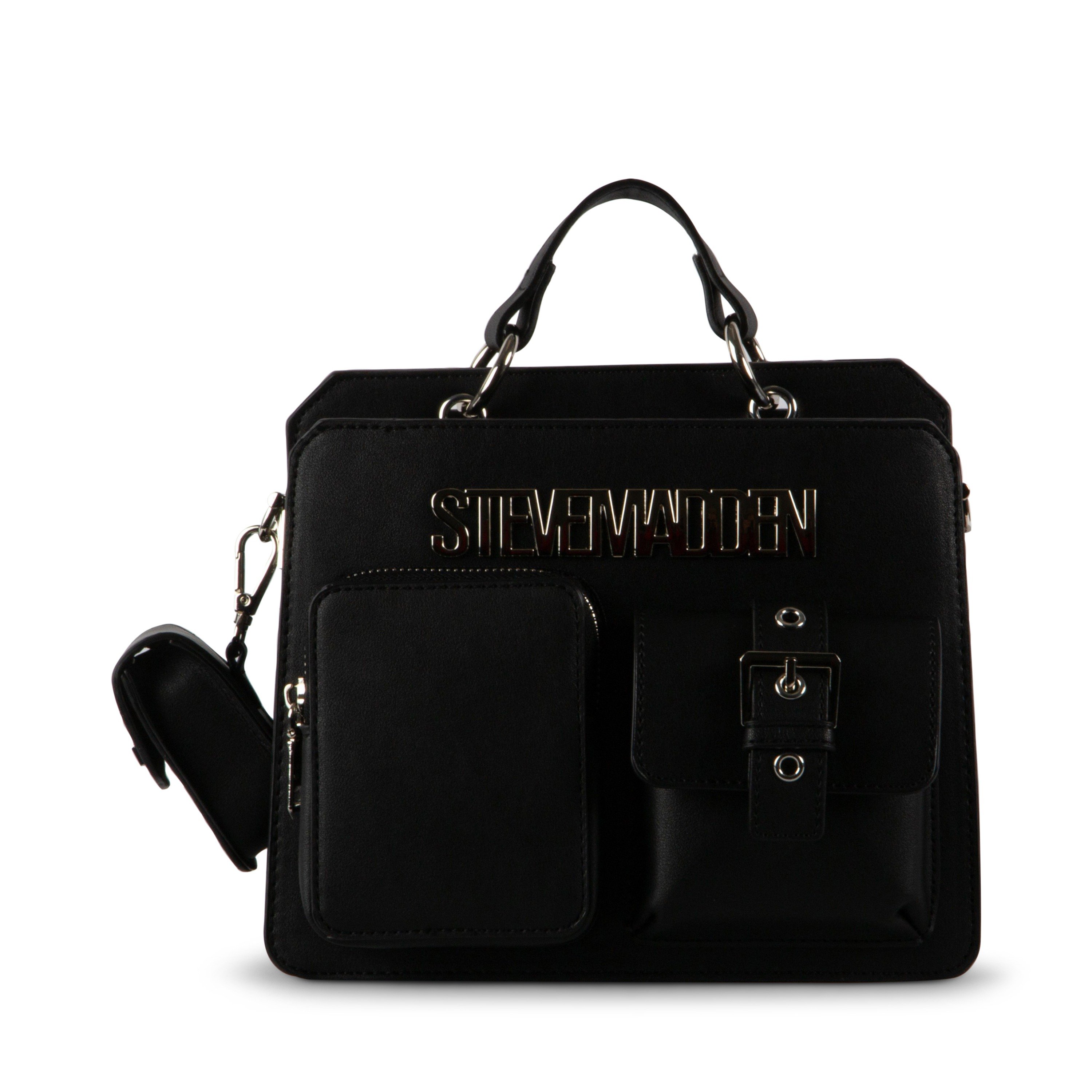 Bevelyn-U Black Crossbody