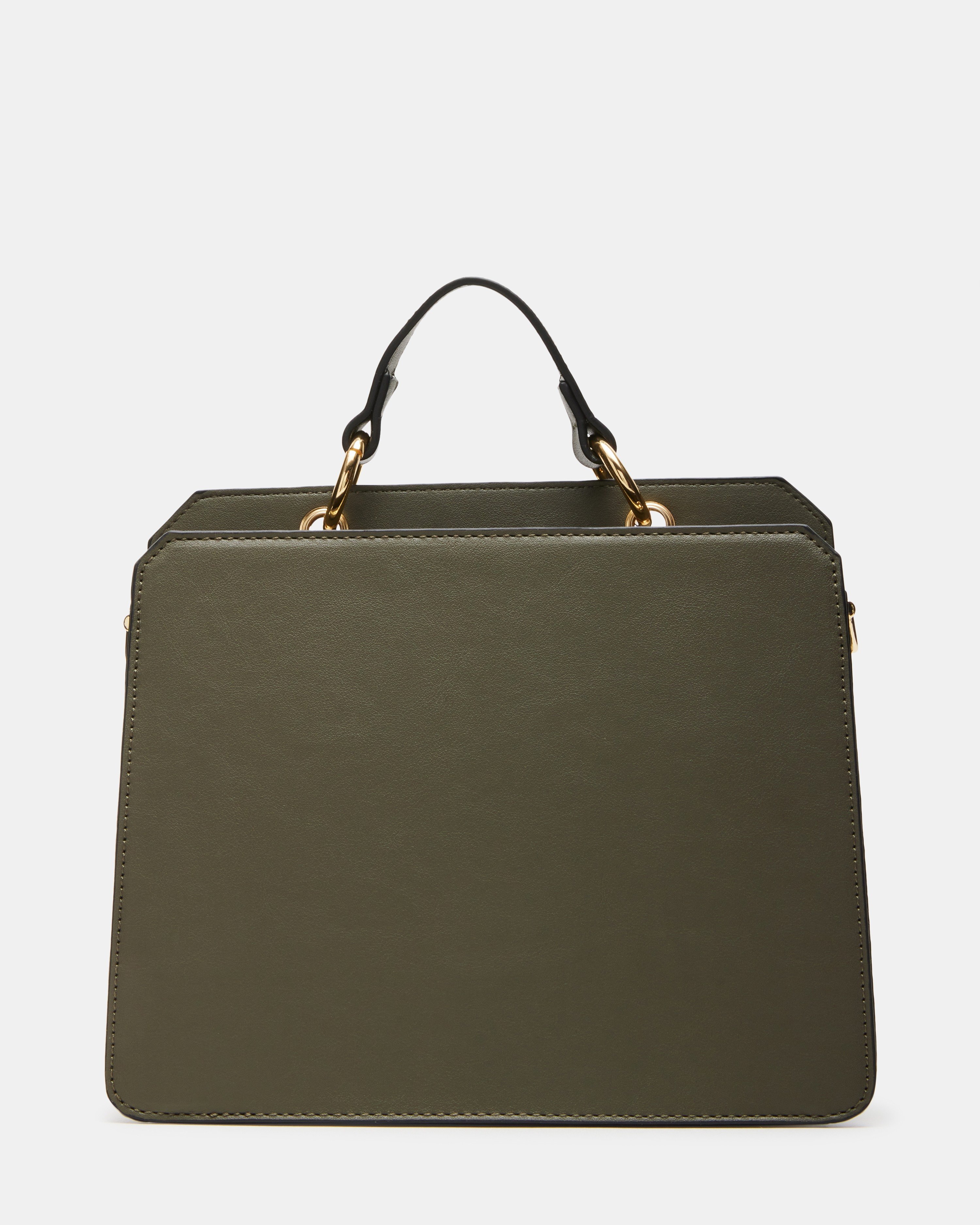 Bevelyn-U Olive Crossbody