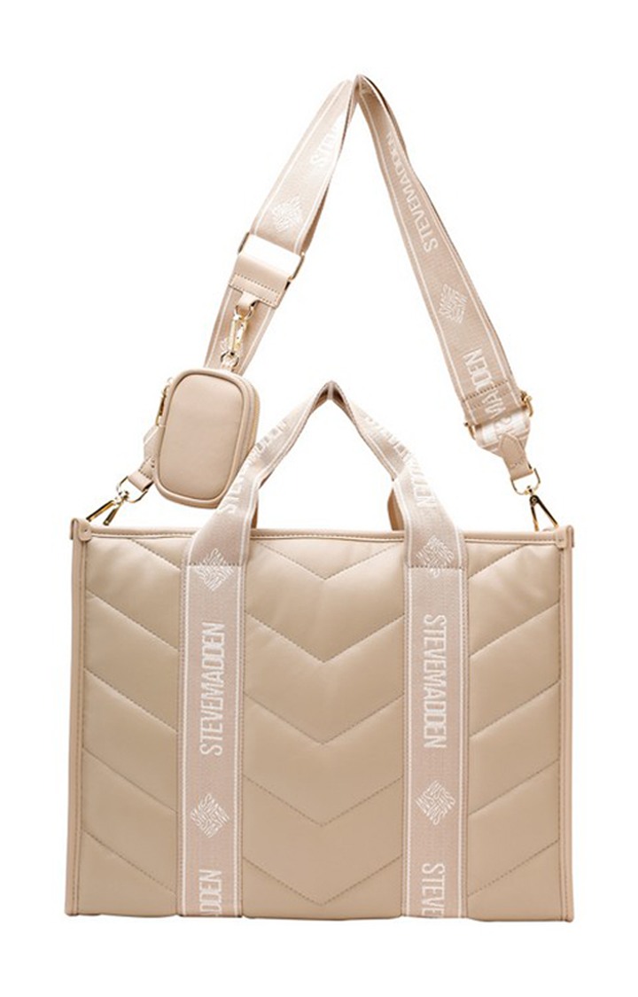 Bwebber-C Large Beige Handbags