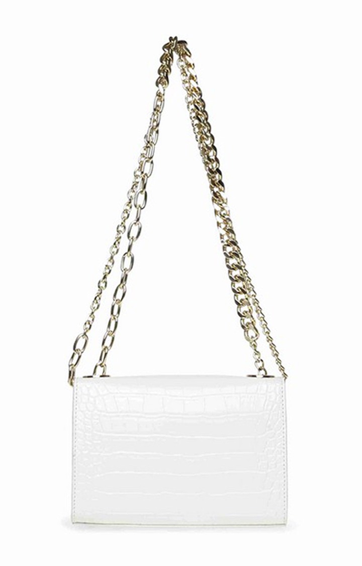 Braye White Handbags