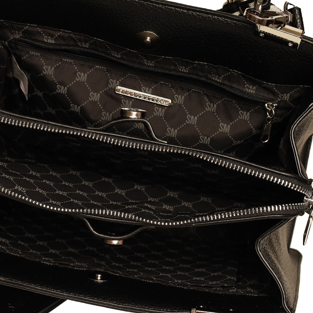 Bmatteo 2 Black Satchel