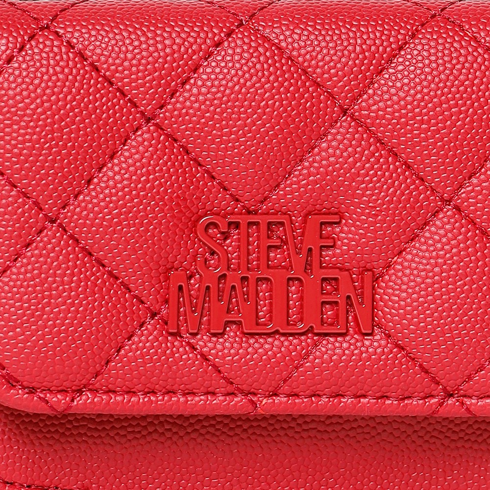 Bwren Crimson Red Clutches & Wallets