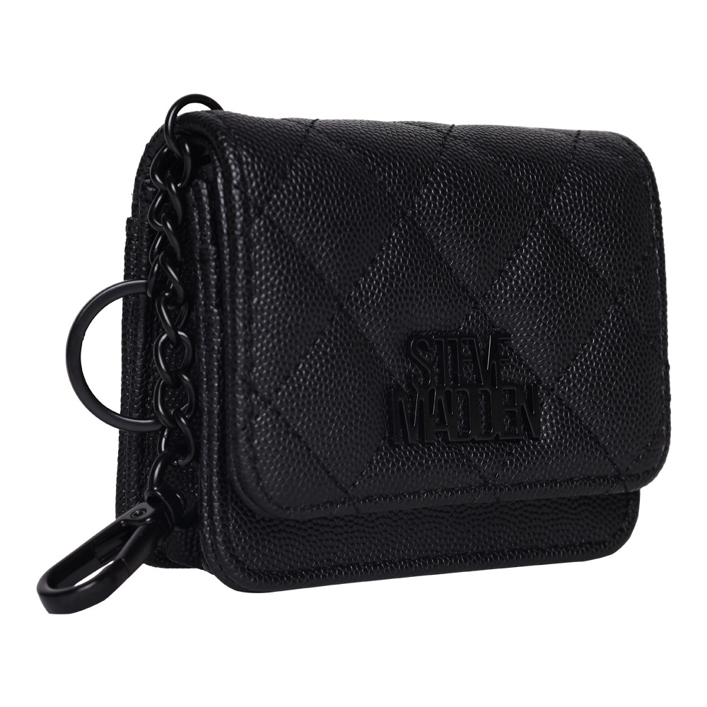 Bwren Black Clutches & Wallets