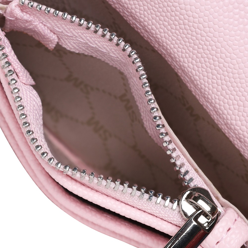 Bwren Chalk Pink Clutches & Wallets
