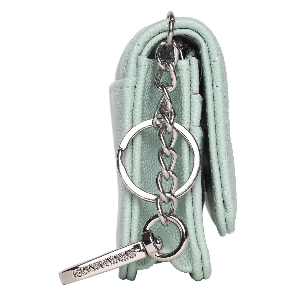 Bwren Frosty Green Clutches & Wallets