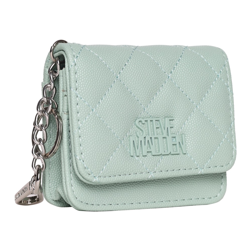 Bwren Frosty Green Clutches & Wallets