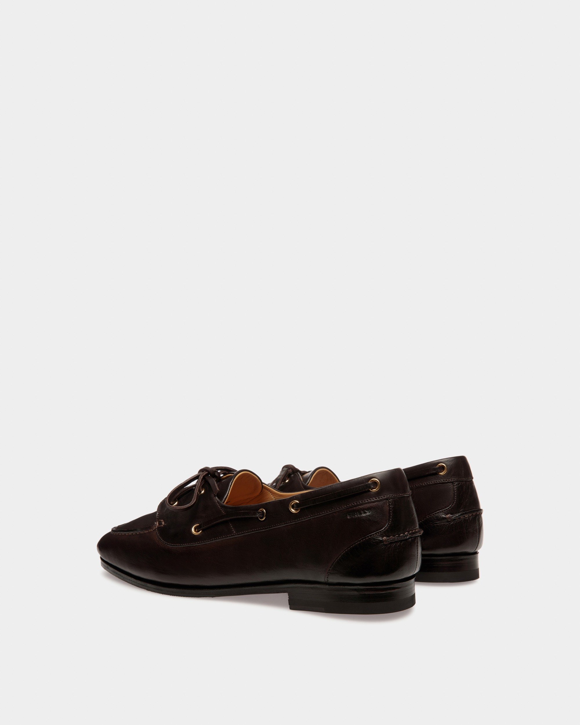 Pathy Leather Lace-Ups