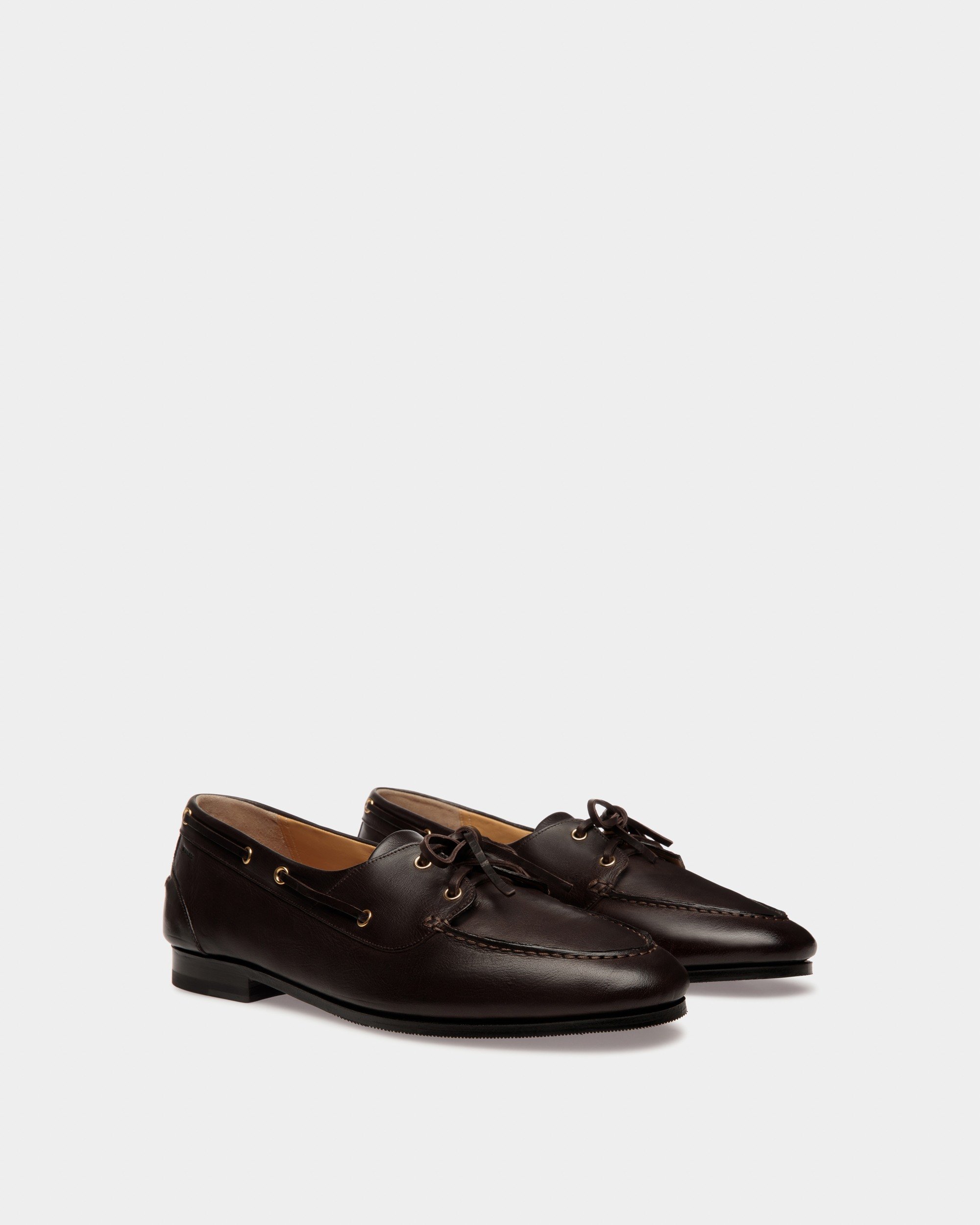 Pathy Leather Lace-Ups