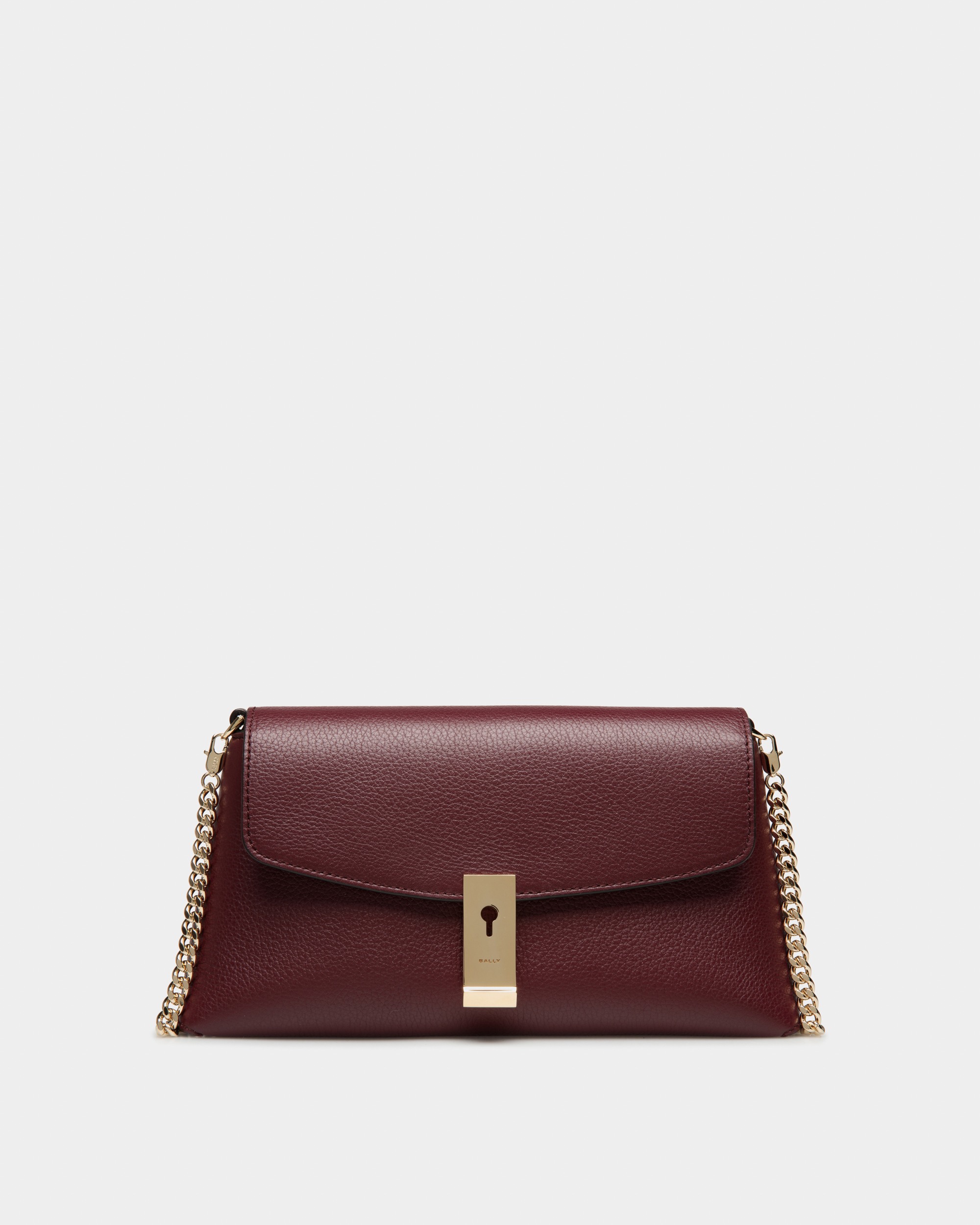Bally | Lock Me Multifunctional Minibag in Andorra Grained Leather