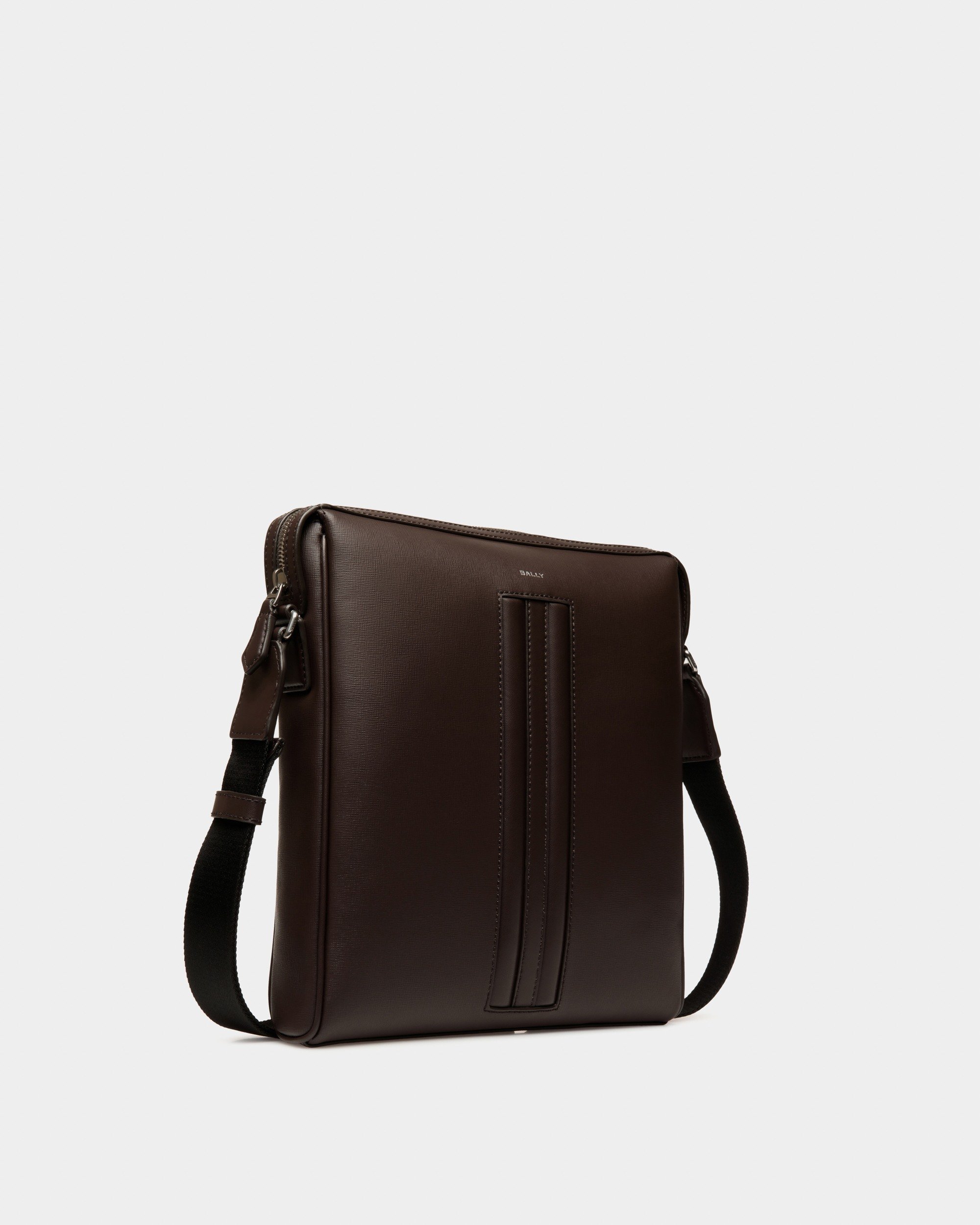 Mythos Crossbody Bag in Ebano Recycled Leather