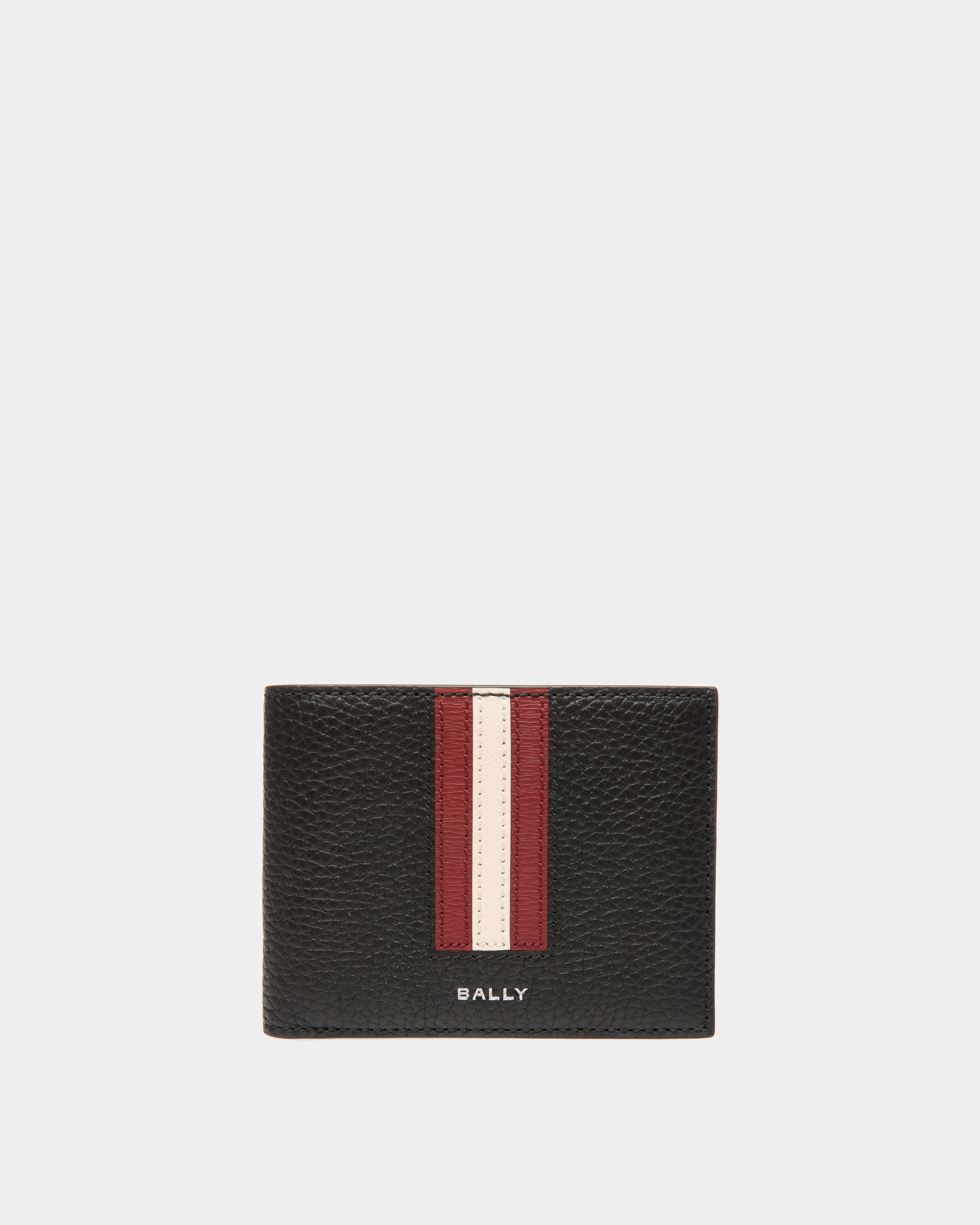 Bally | Ribbon Bifold Wallet in Black Leather