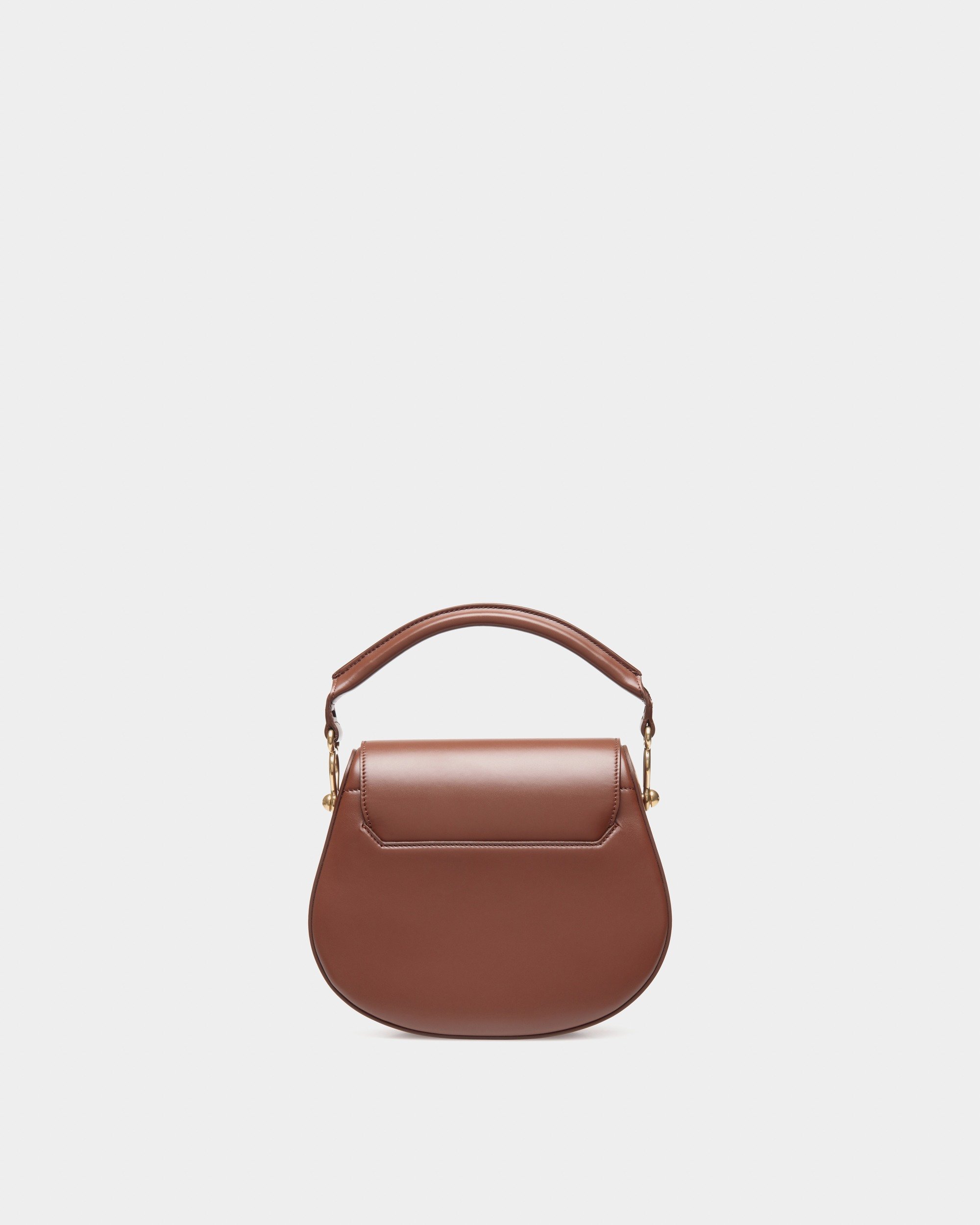 Lune Crossbody Bag In Brown Leather
