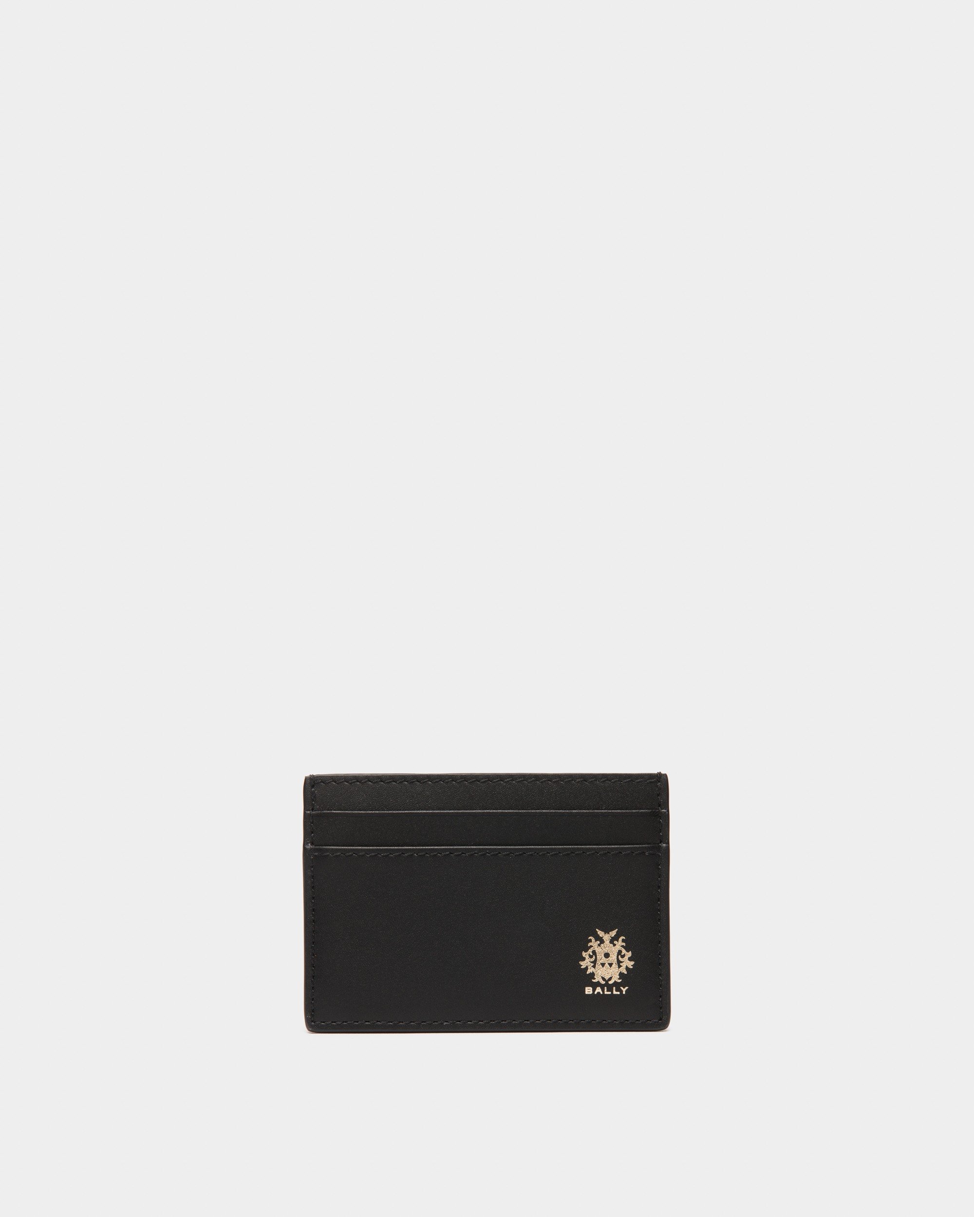 Bally | Beckett Card Holder in Black Leather