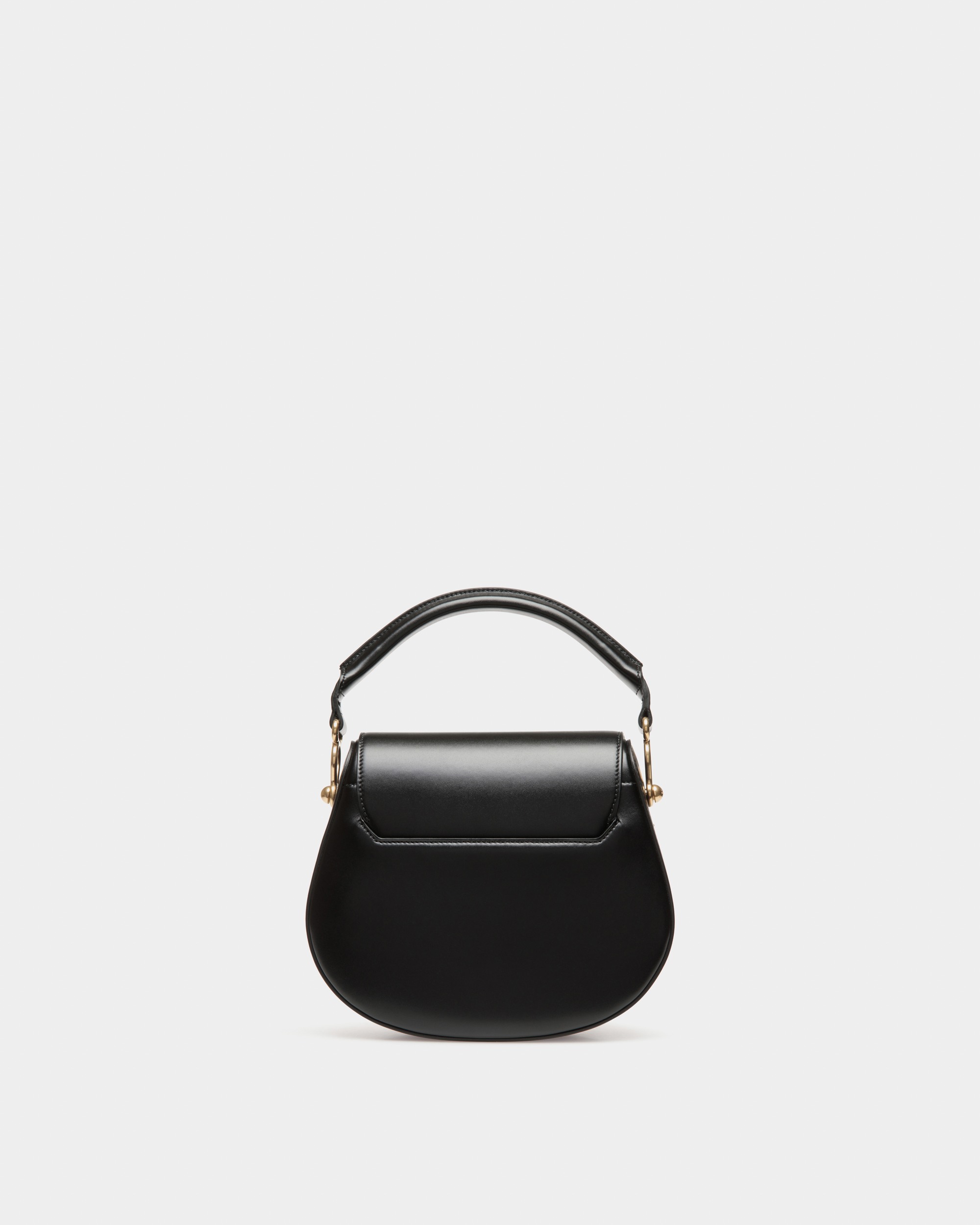Lune Crossbody Bag In Black Leather
