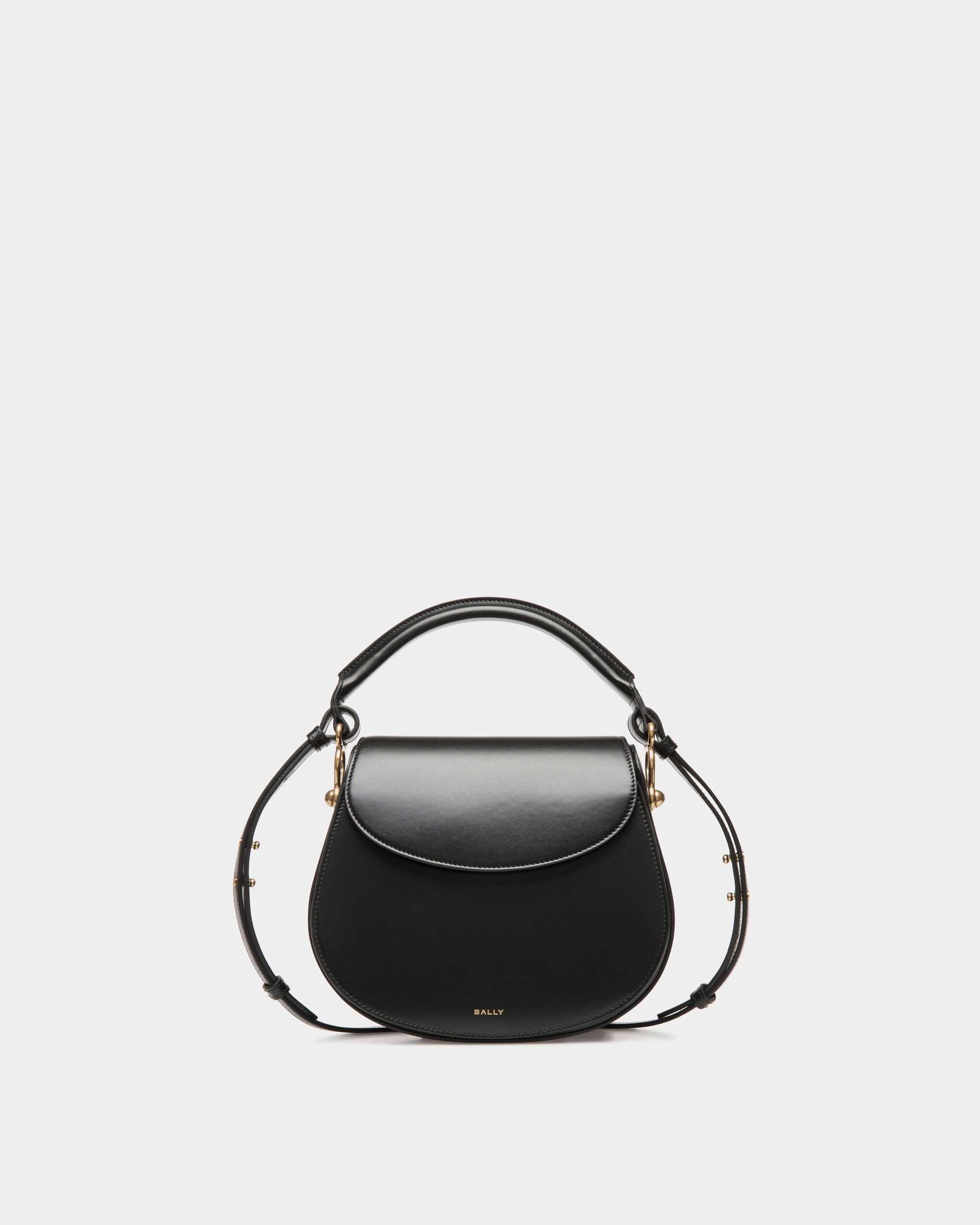 Bally | Lune Crossbody Bag In Black Leather