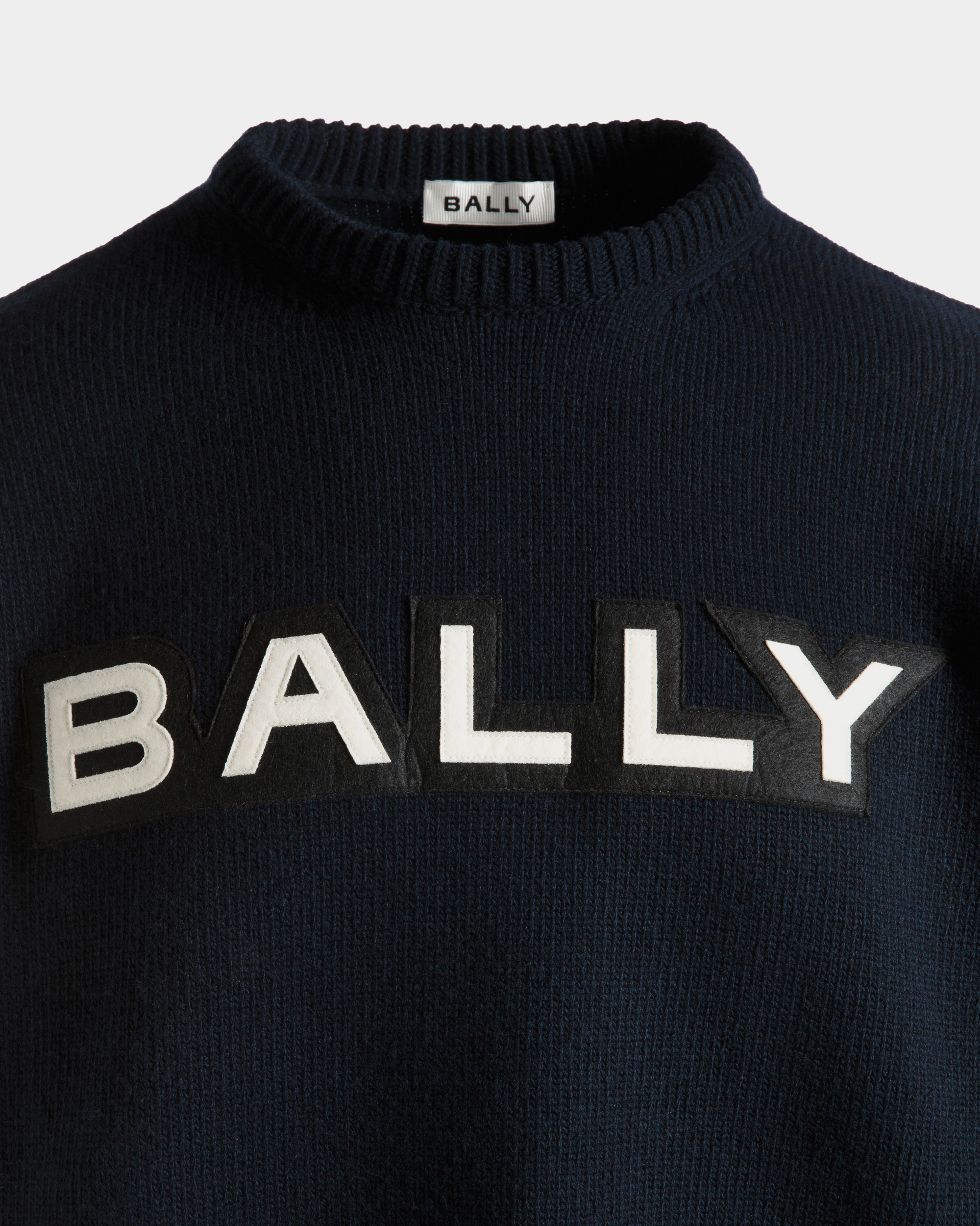 Crewneck Sweater With Logo
