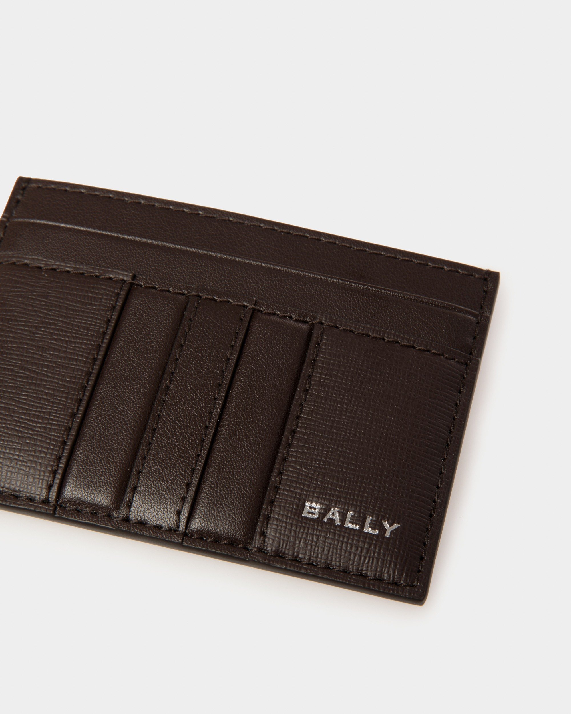 Mythos Card Holder in Ebano Recycled Leather