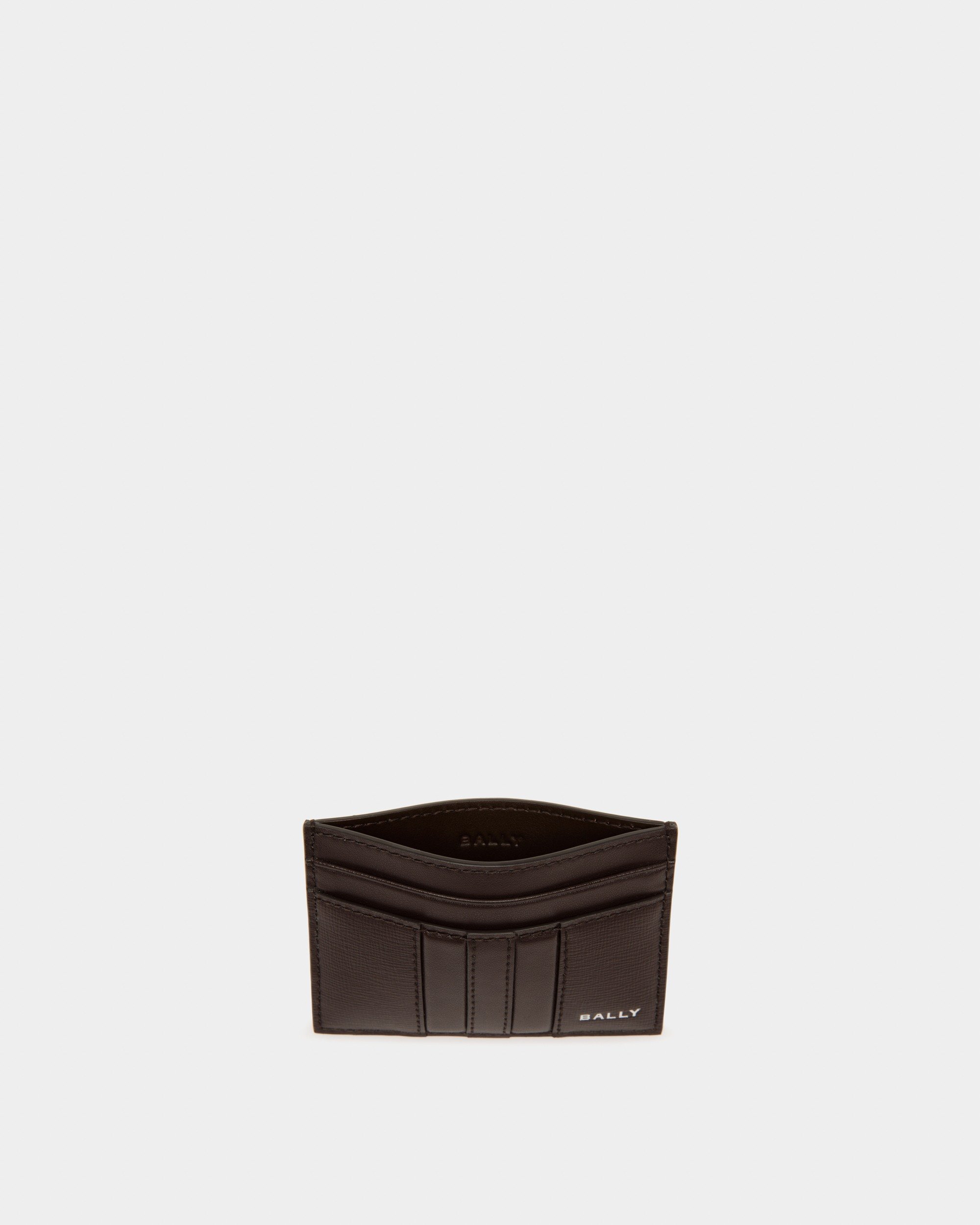 Mythos Card Holder in Ebano Recycled Leather