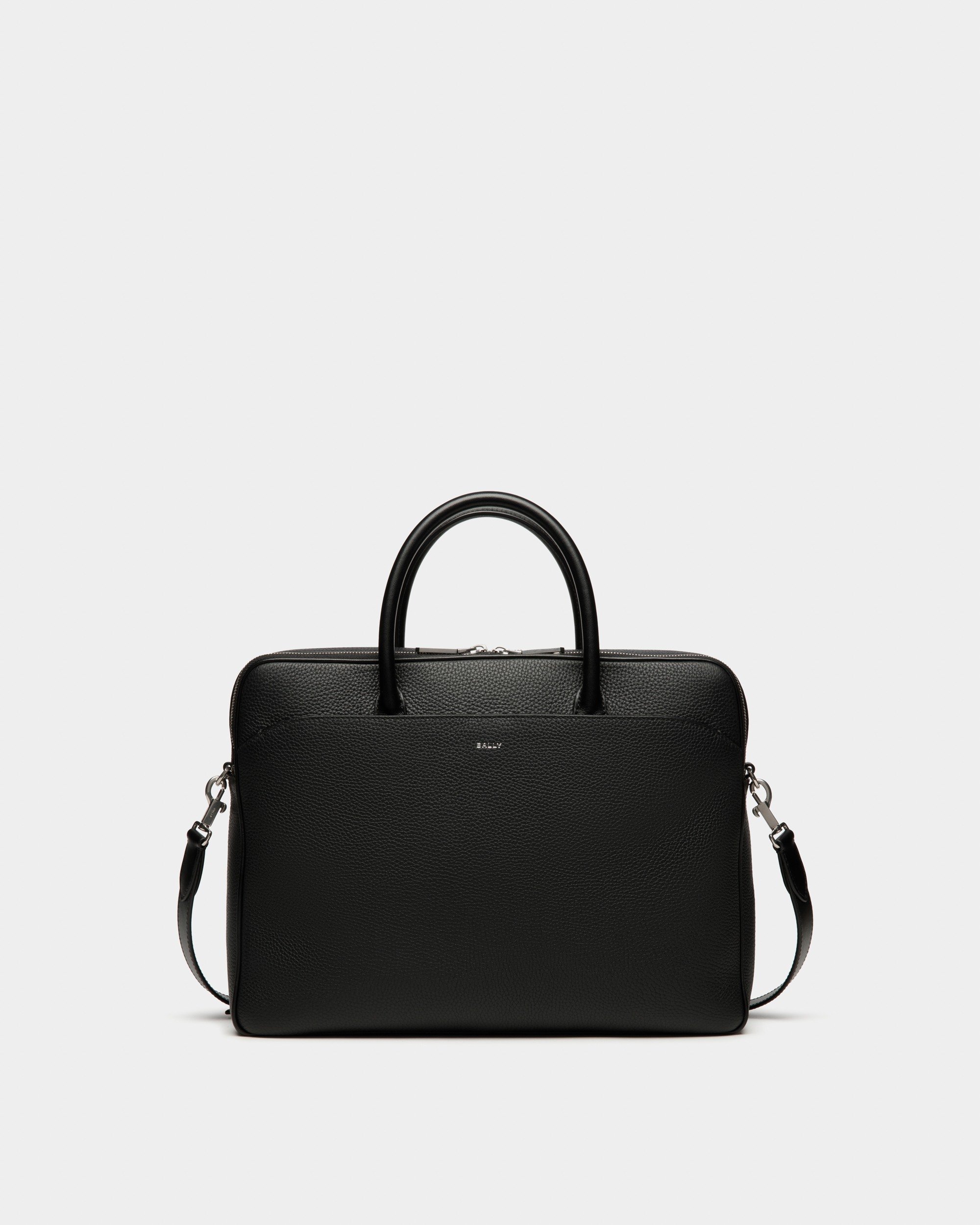 Bally | Oeden Briefcase in Black Leather
