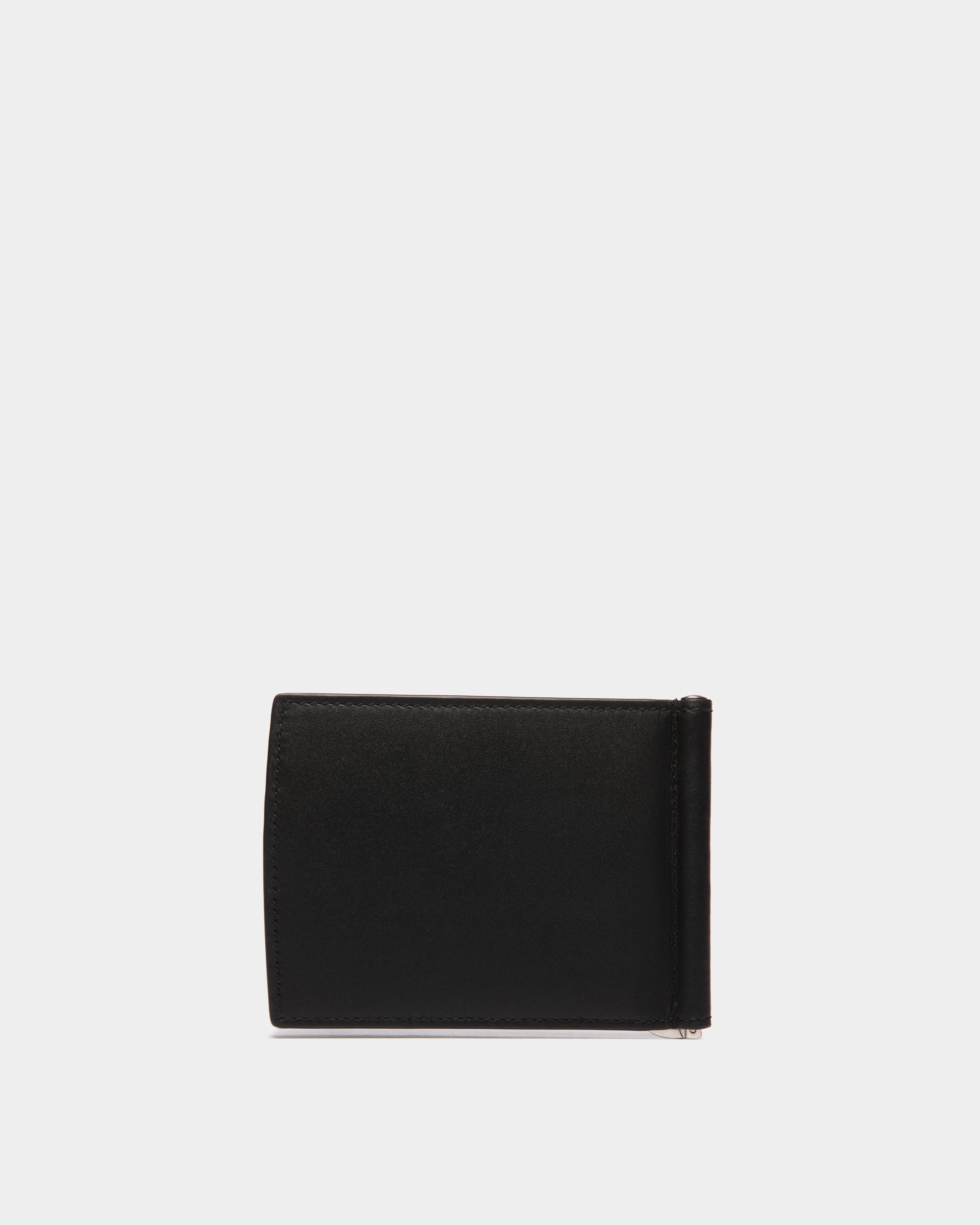 Deco Bifold in Black Leather
