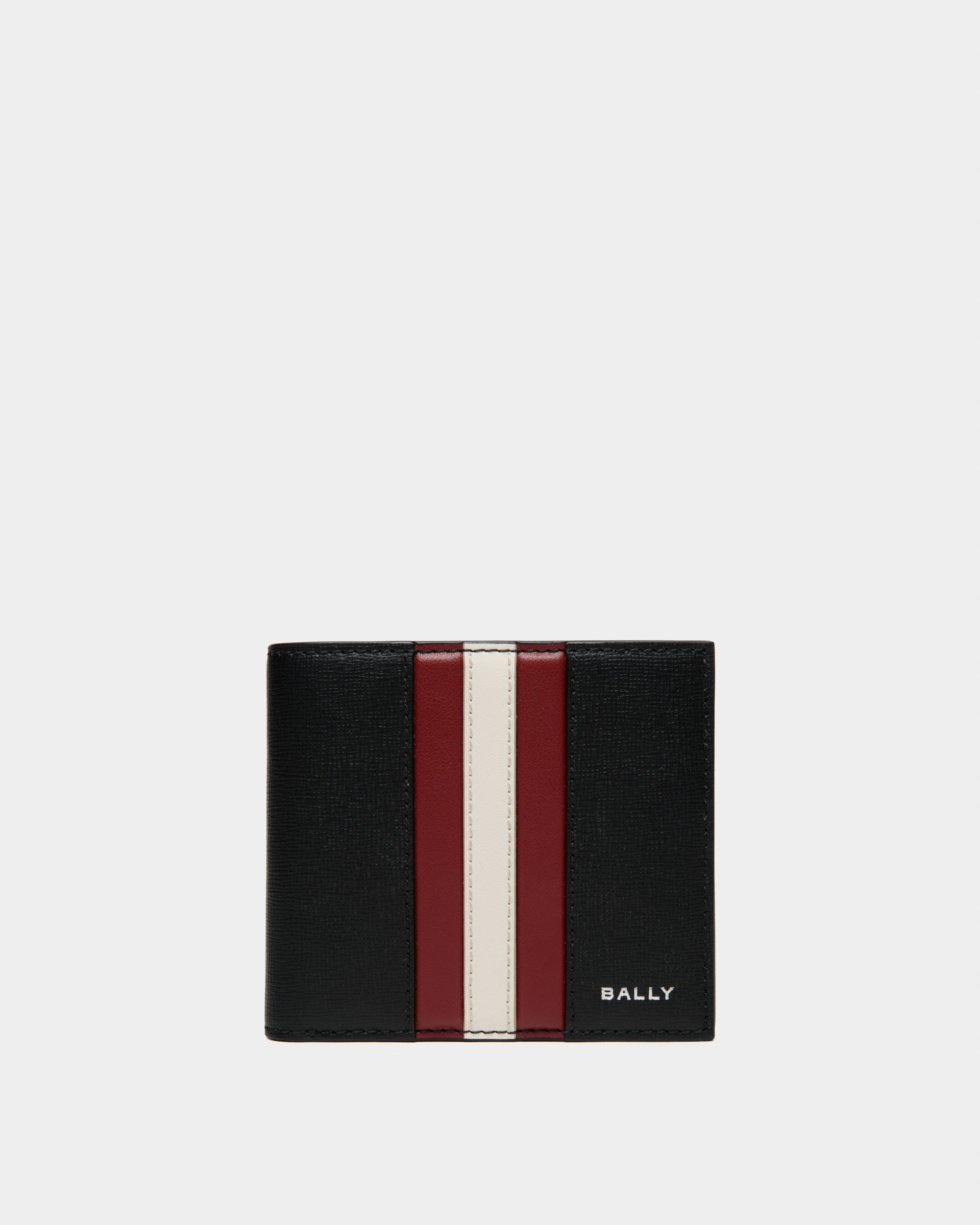 Bally | Mythos Bifold In Black Recycled Leather