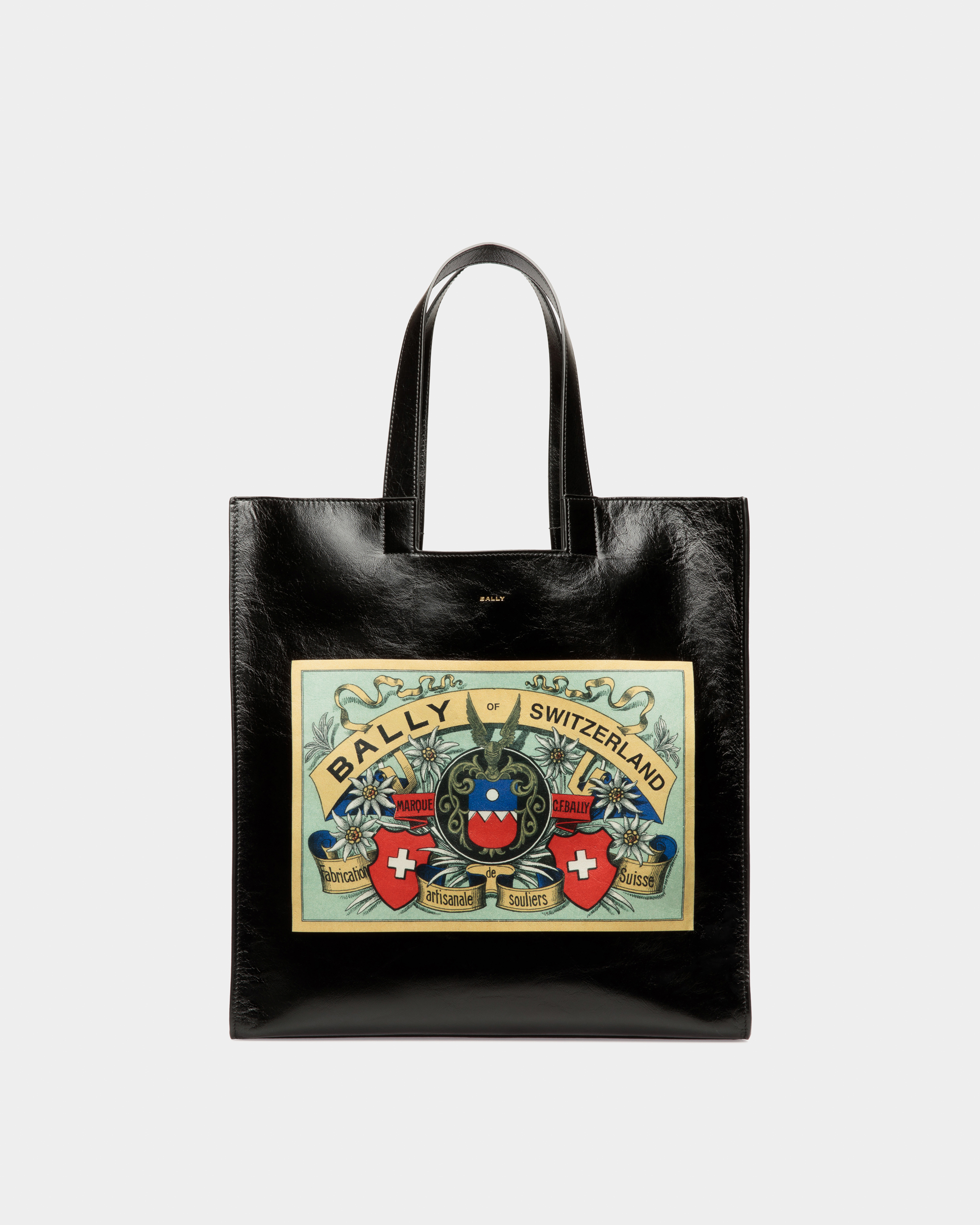 Easy Tote In Black Leather
