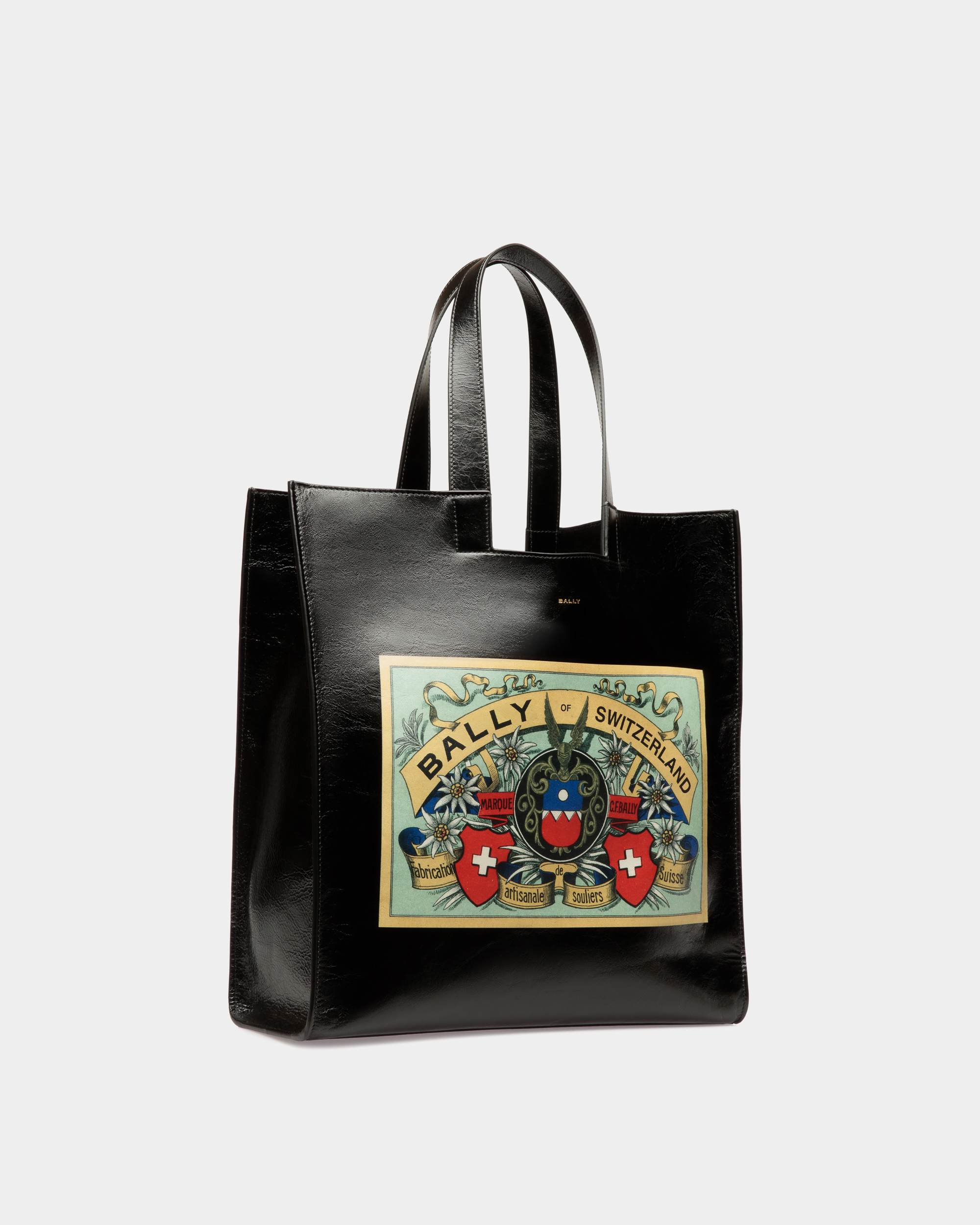 Easy Tote In Black Leather