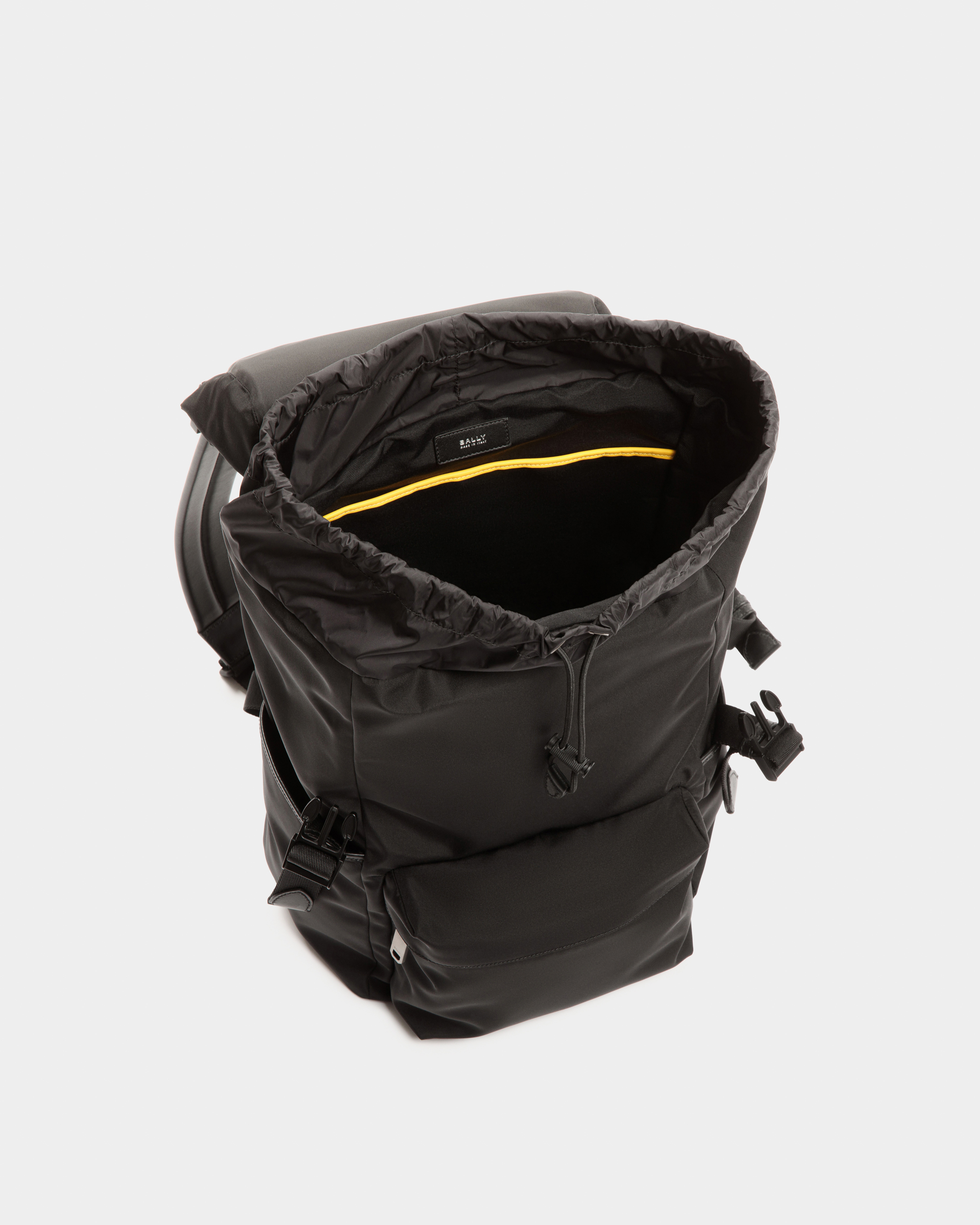 Adrien Brody Travel Collection Backpack In Black Nylon