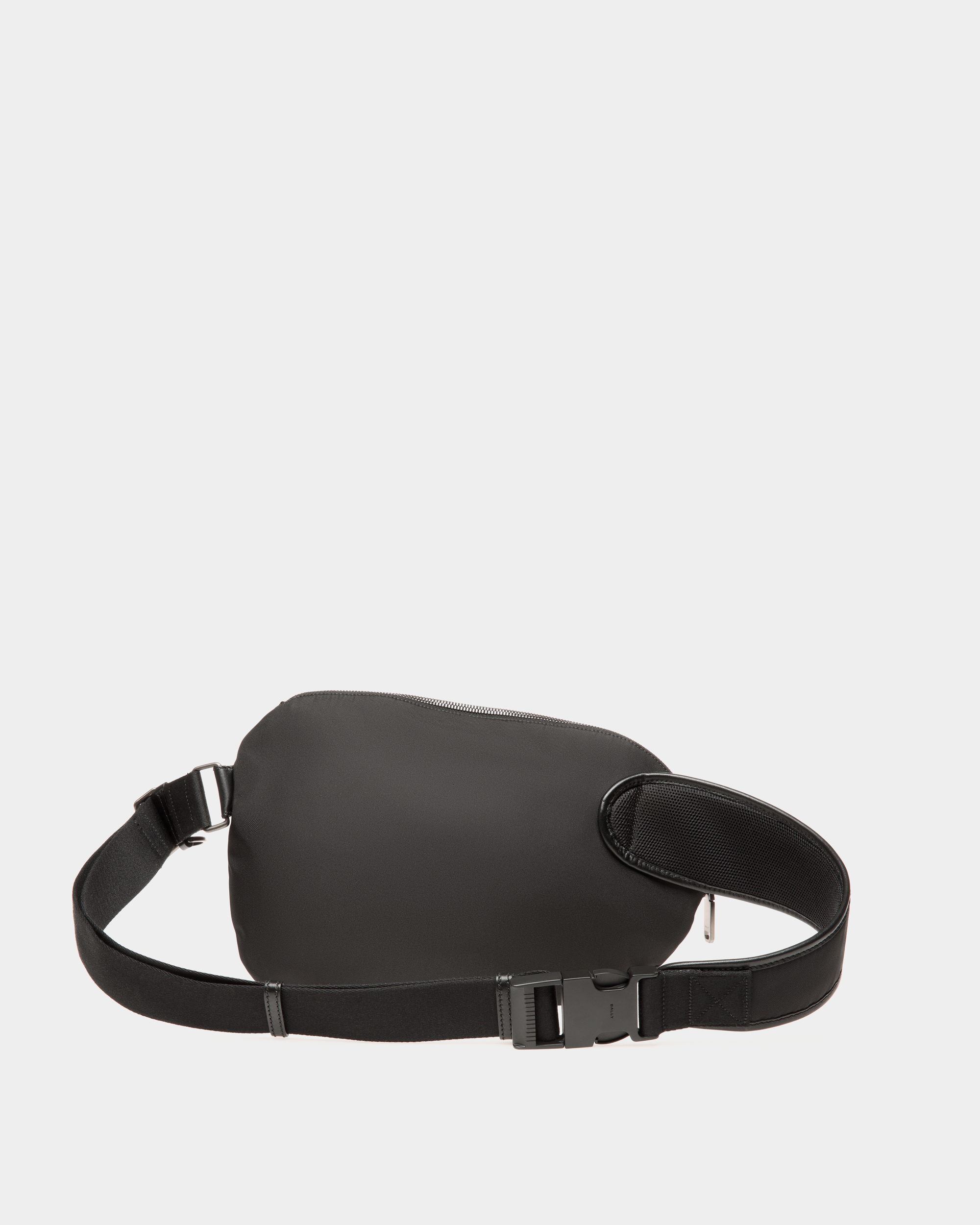 Adrien Brody Travel Collection Crossbody In Black Nylon