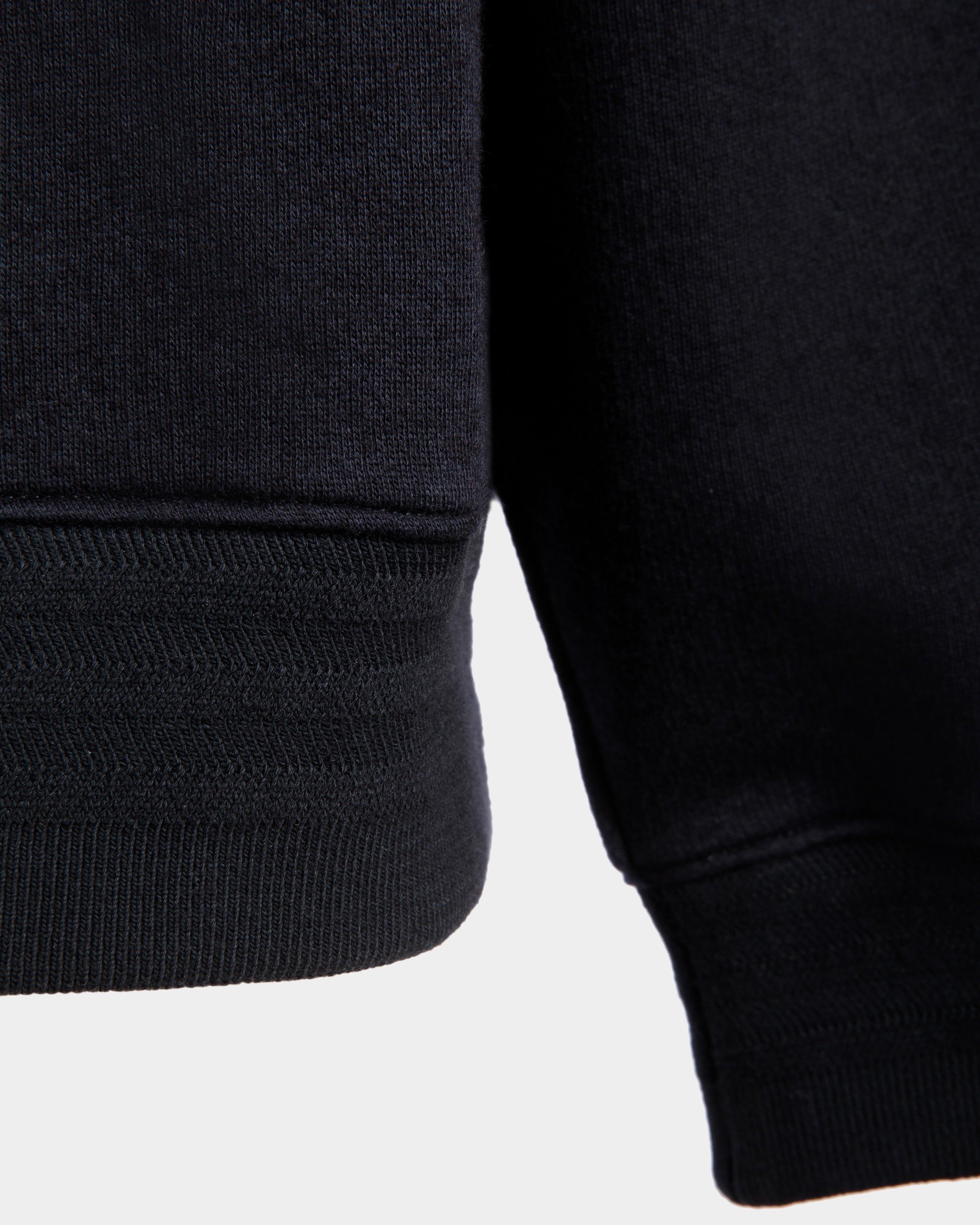 Adrien Brody Travel Collection Crewneck Sweatshirt In Navy Blue Cashmere Blend