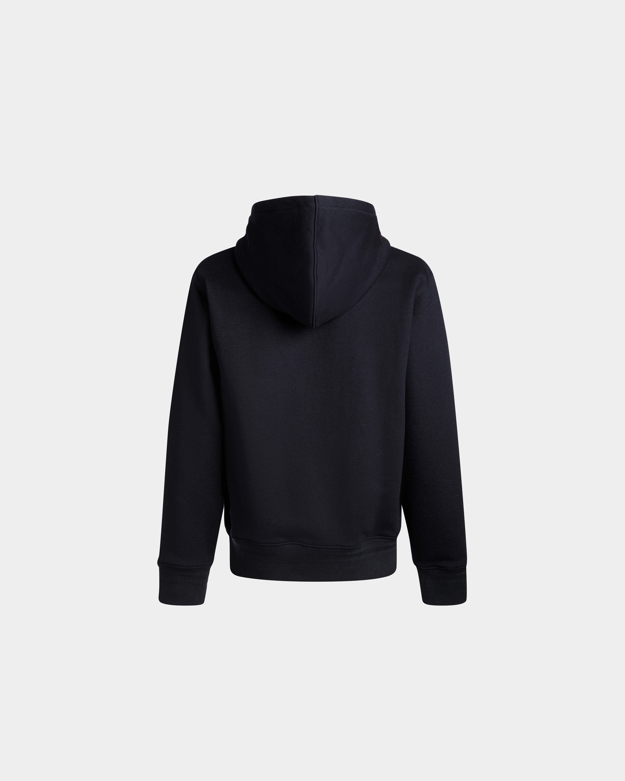 Adrien Brody Travel Collection Hoodie In Navy Blue Cashmere Blend