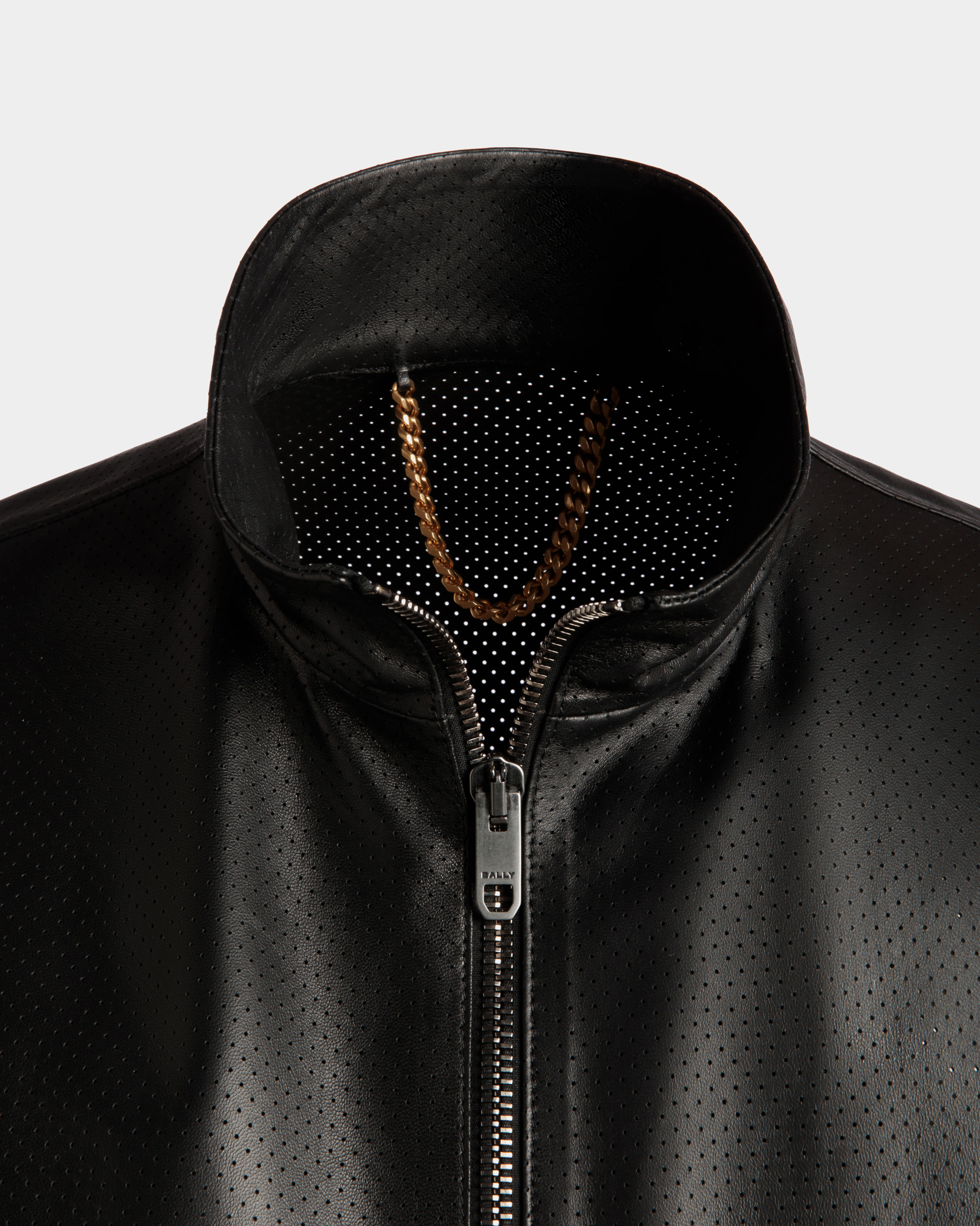 Adrien Brody Travel Collection Blouson In Black Leather