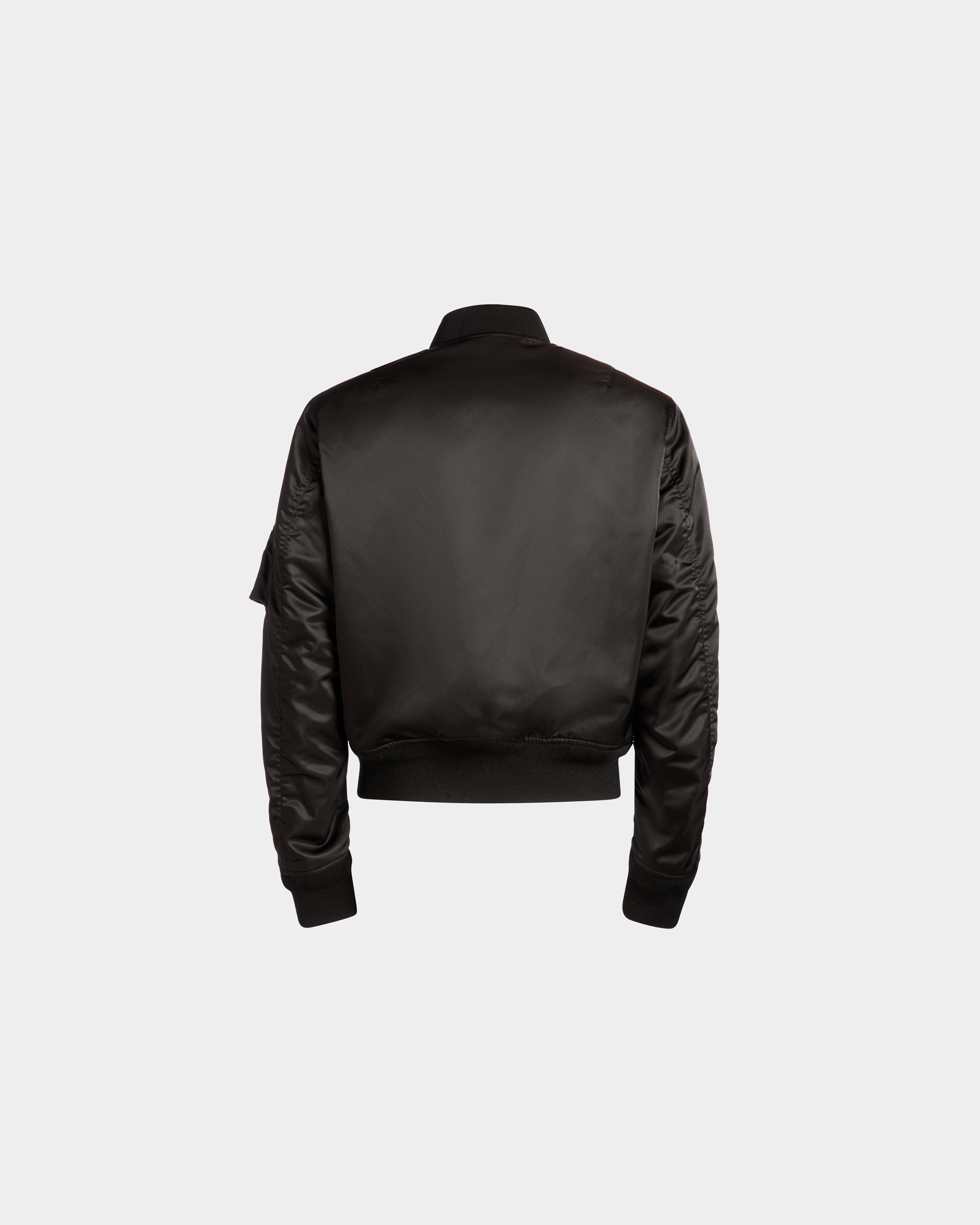 Adrien Brody Travel Collection Bomber In Black Nylon