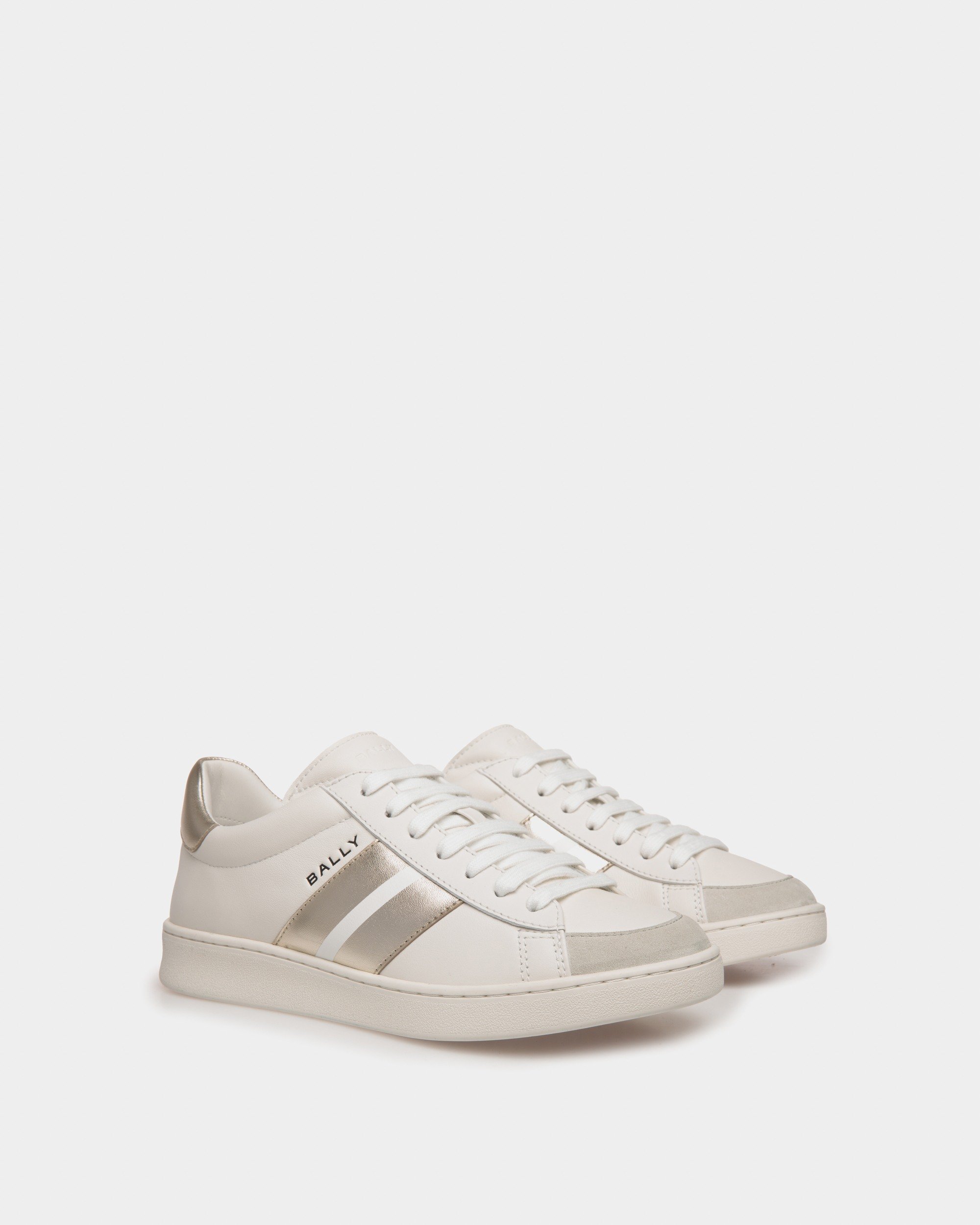 Thiago-W-Ch Leather Sneakers