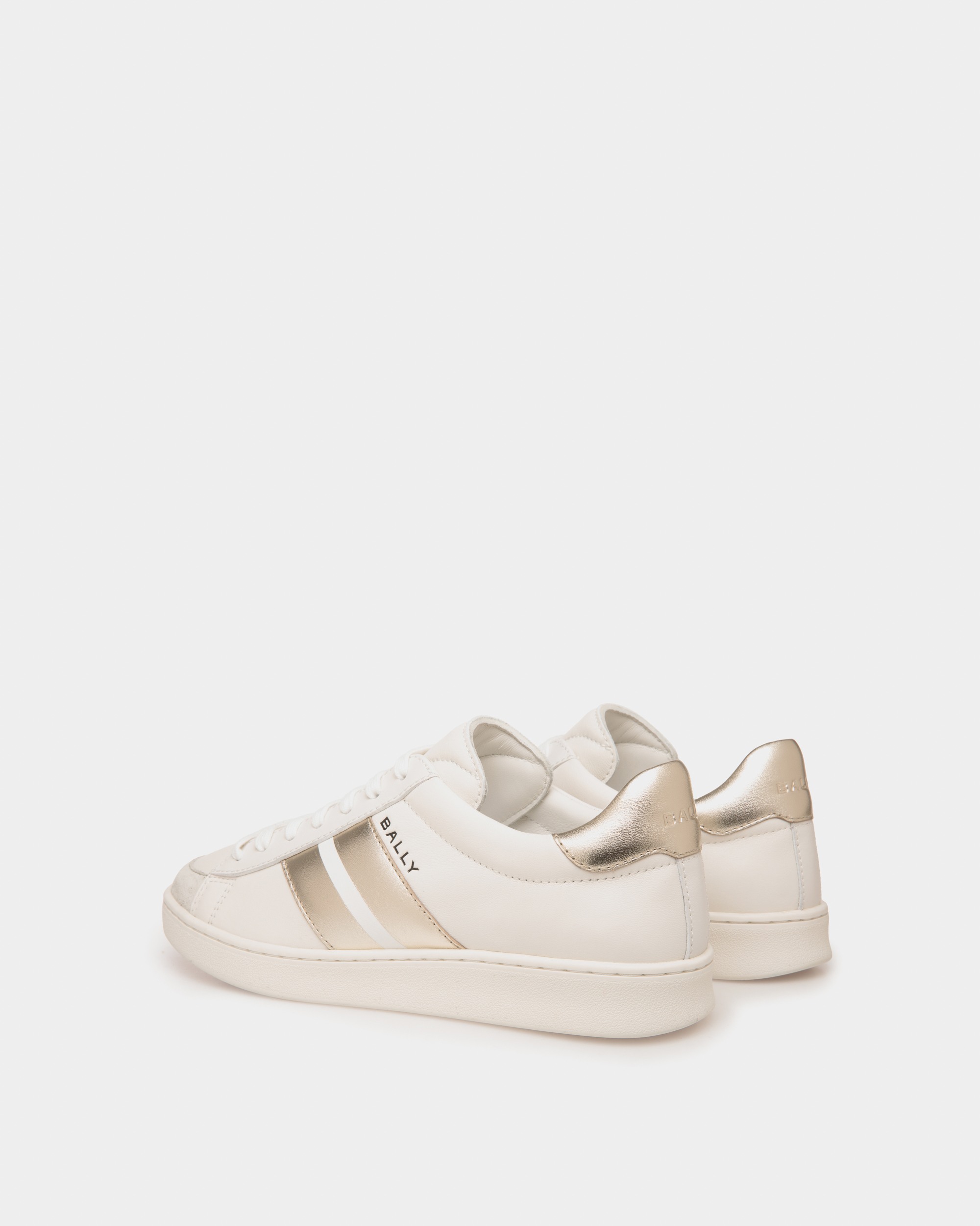 Thiago-W-Ch Leather Sneakers