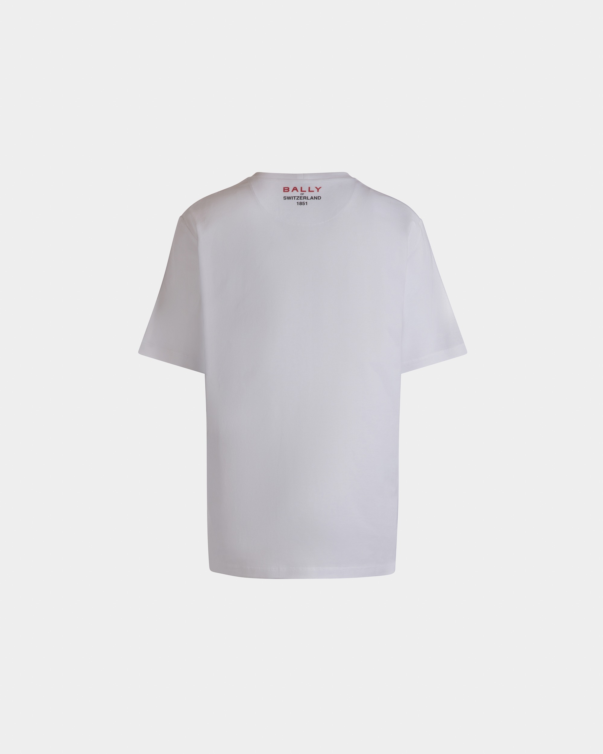 Instinct T-shirt In White Cotton