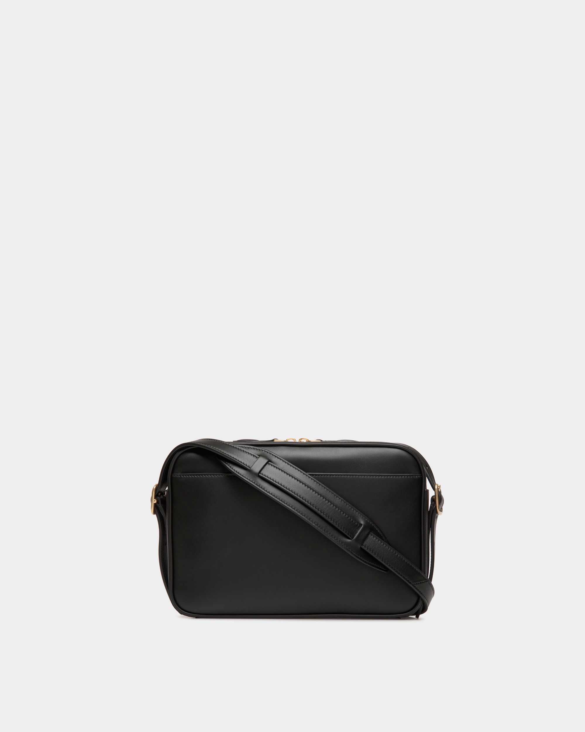 Beckett Crossbody Bag In Black Leather