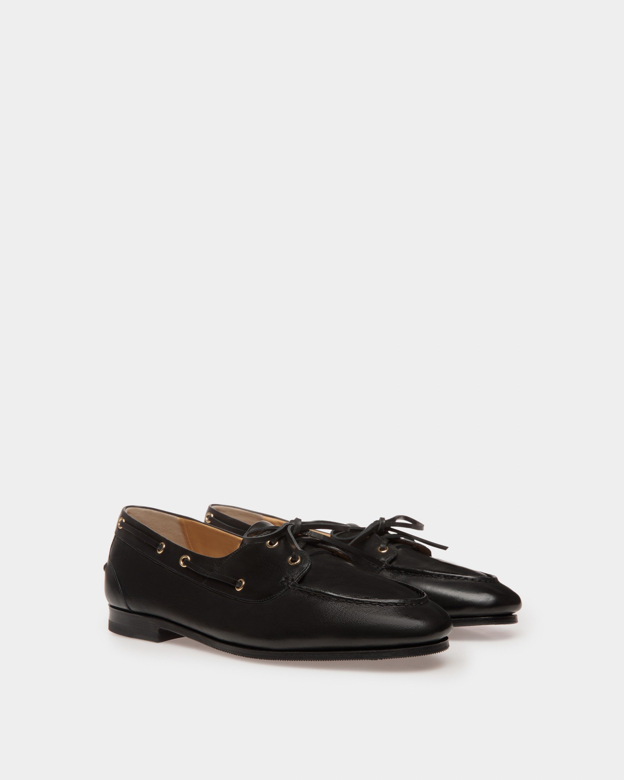 Pathy Leather Lace-Ups