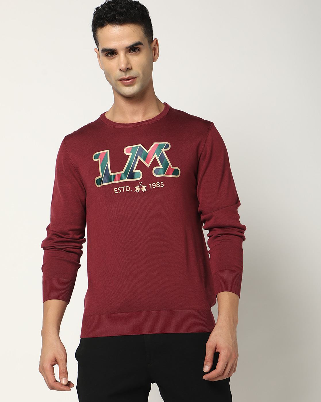 Cotton Mercerised Regular Fit Sweater