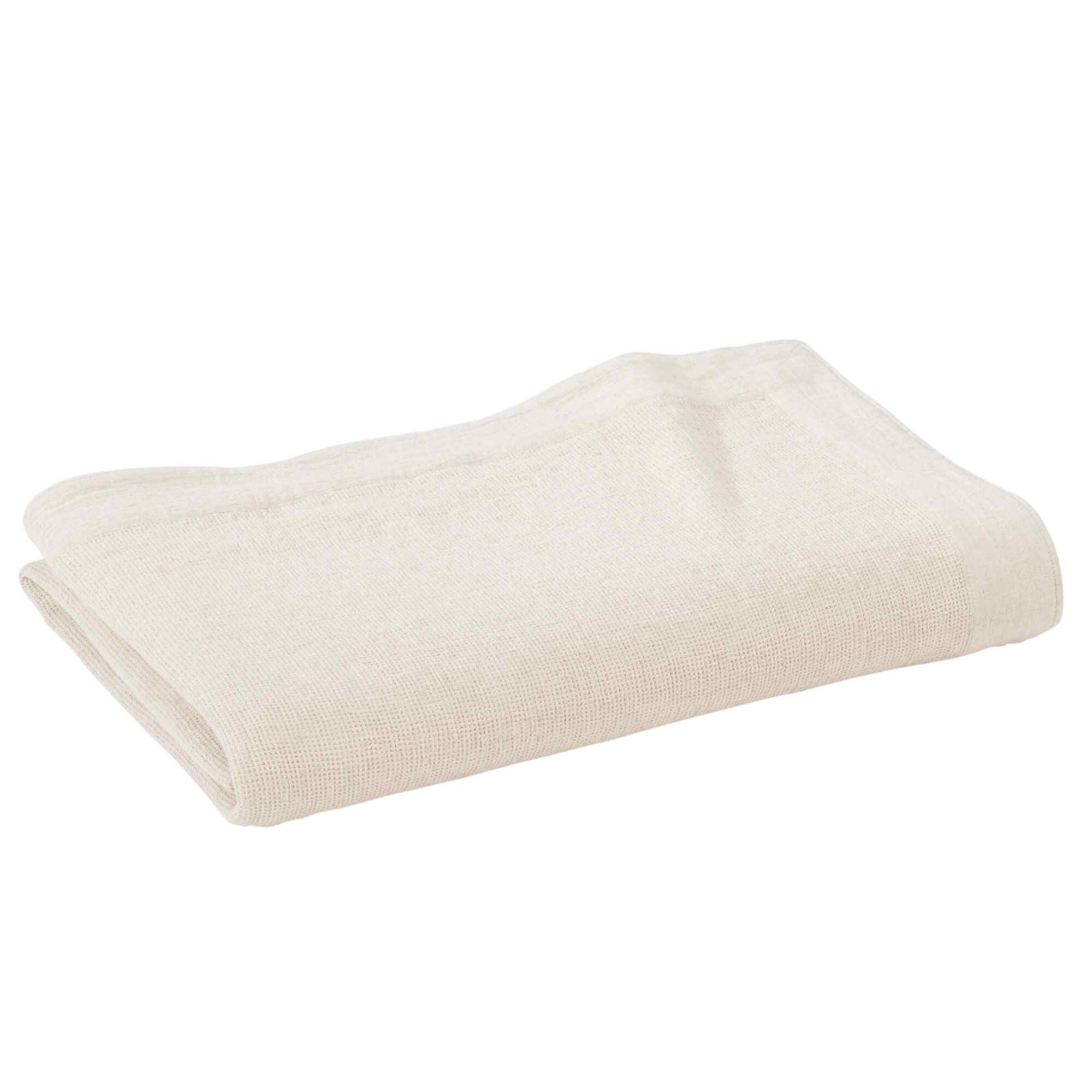 COTTON LINEN WAFFLE CLOTH