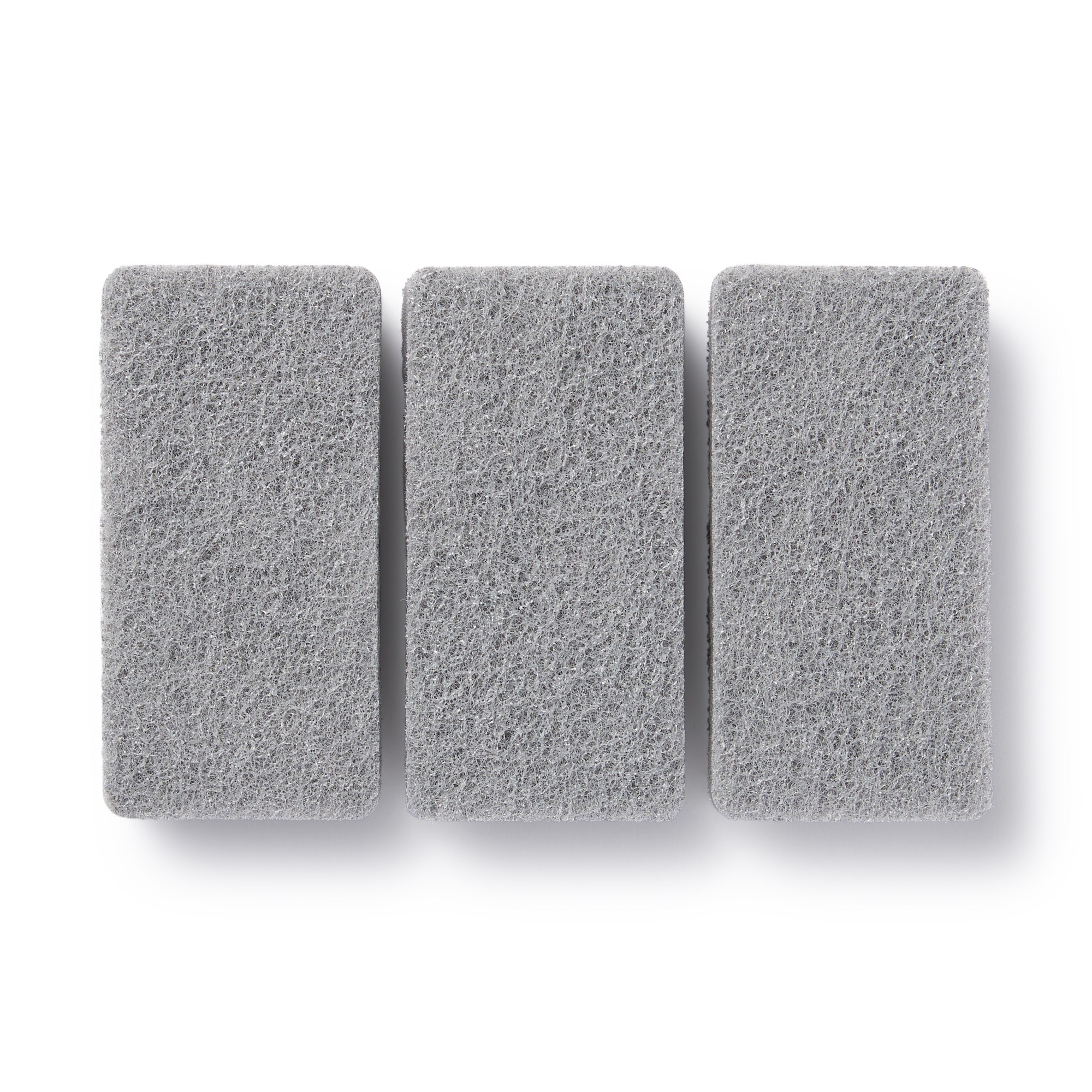 Urethane foam 3-Layer sponge Grey Set of 3