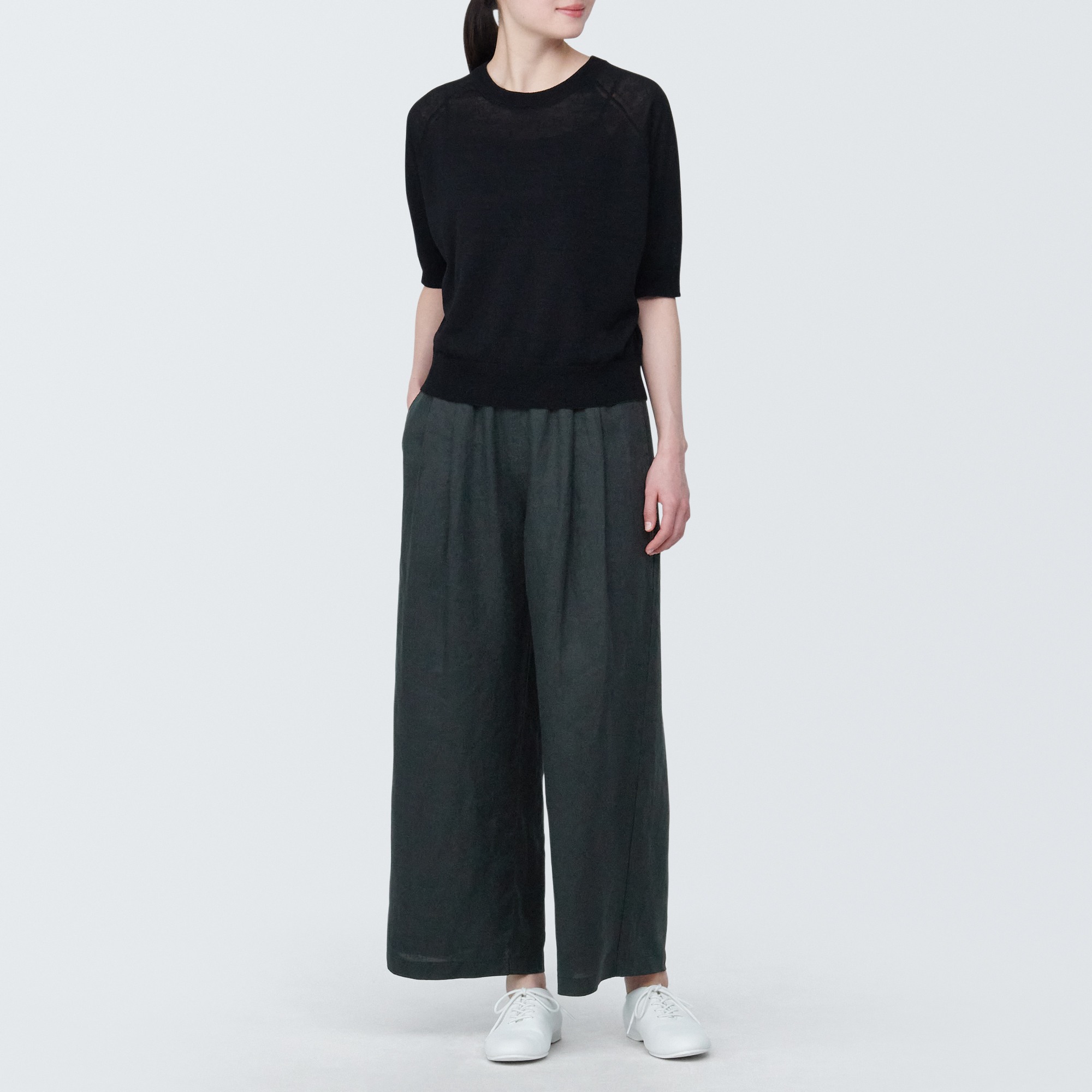 Women's Linen Easy widepants
