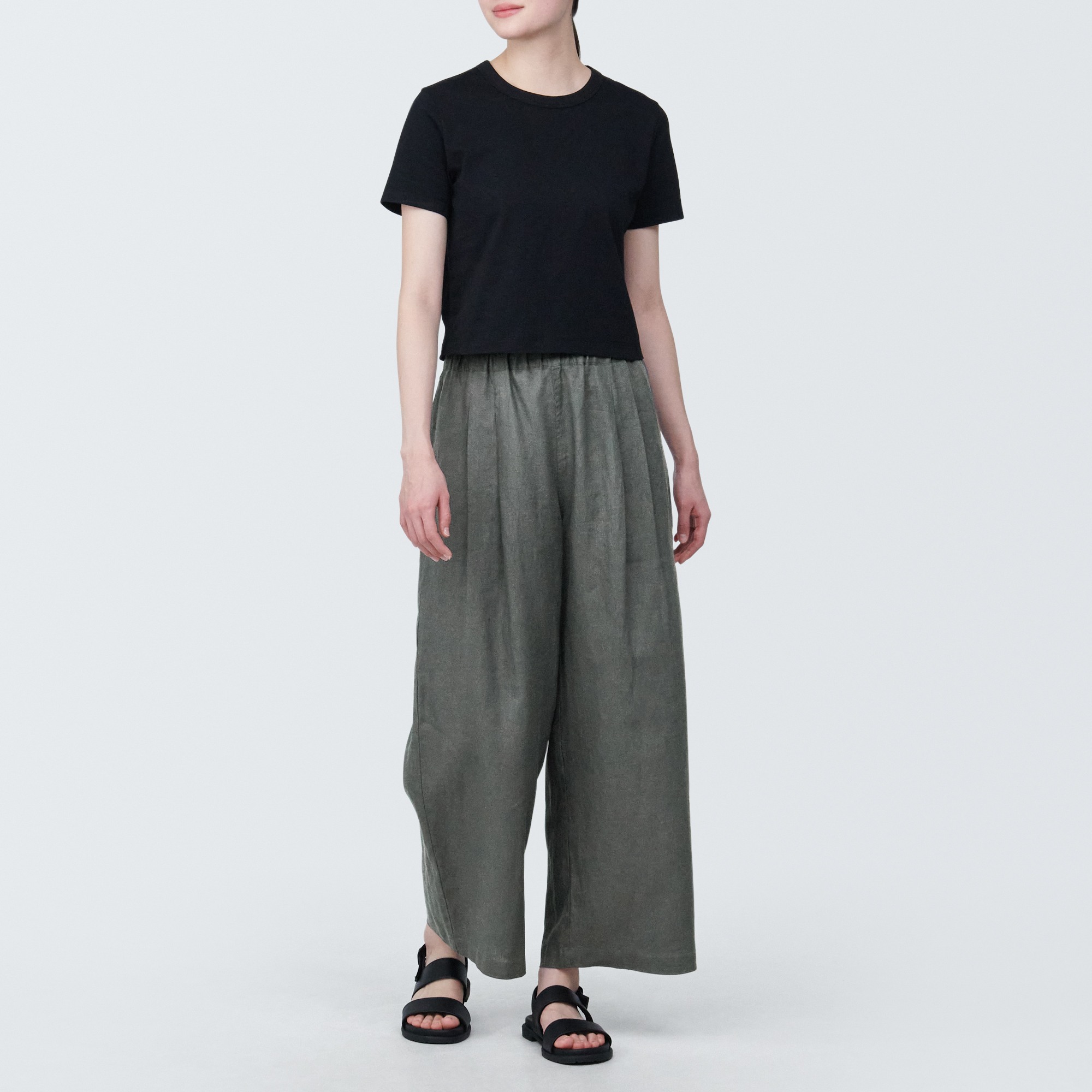 Women's Linen Easy widepants