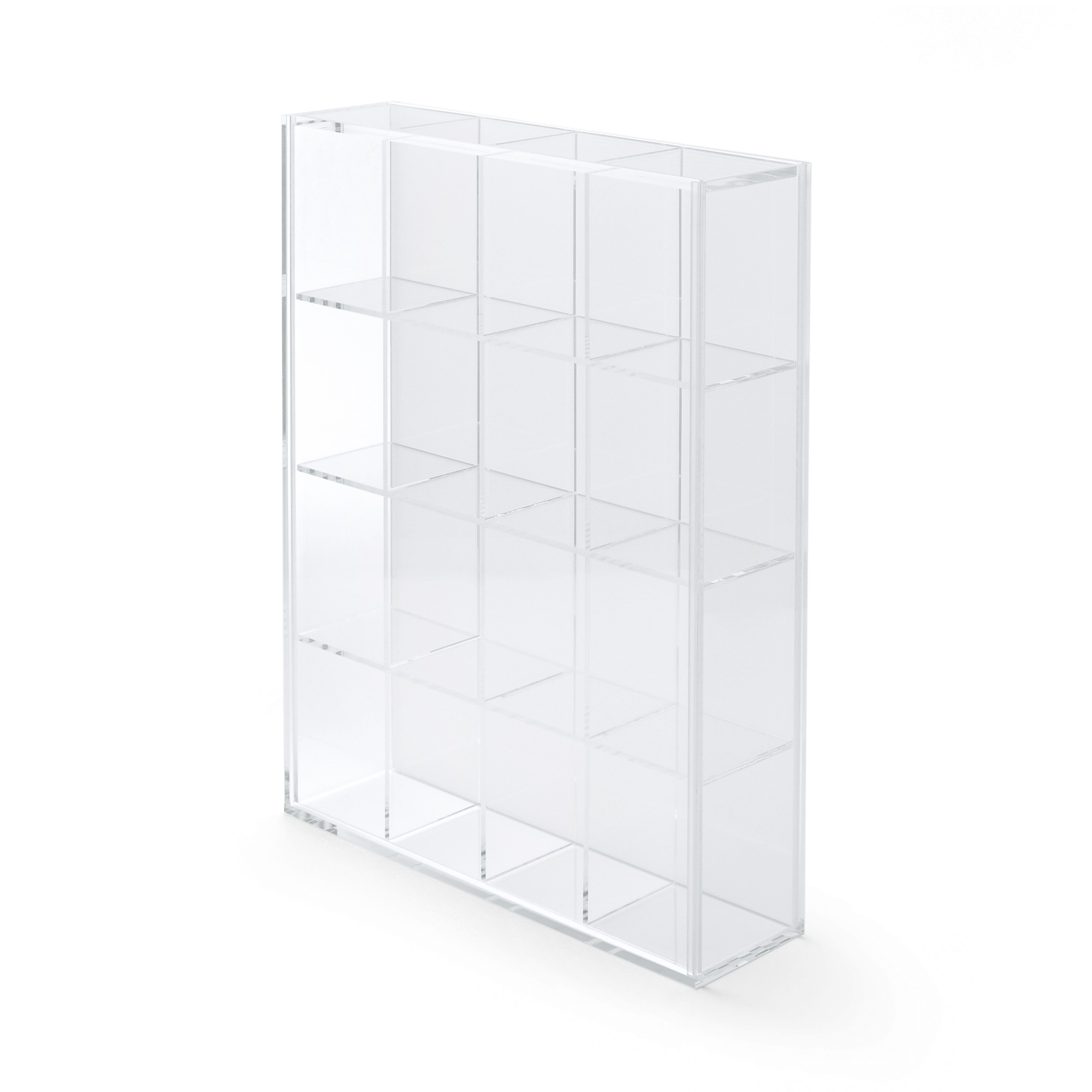 Translucent back Acrylic Collection box 4*4
