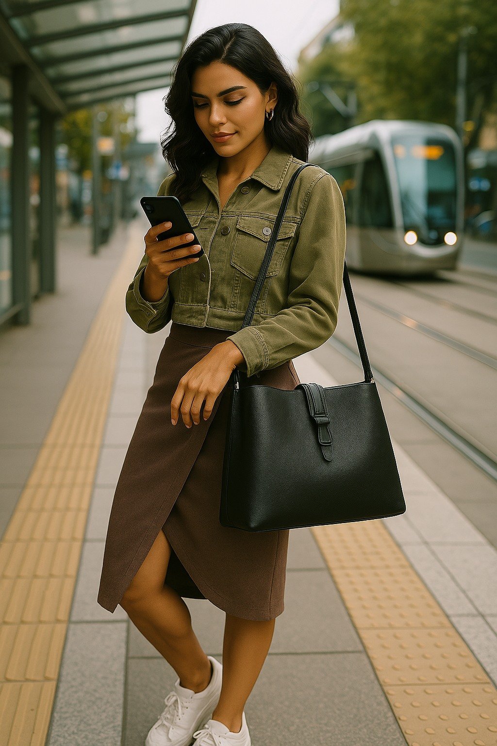 Bking-P Black Handbags